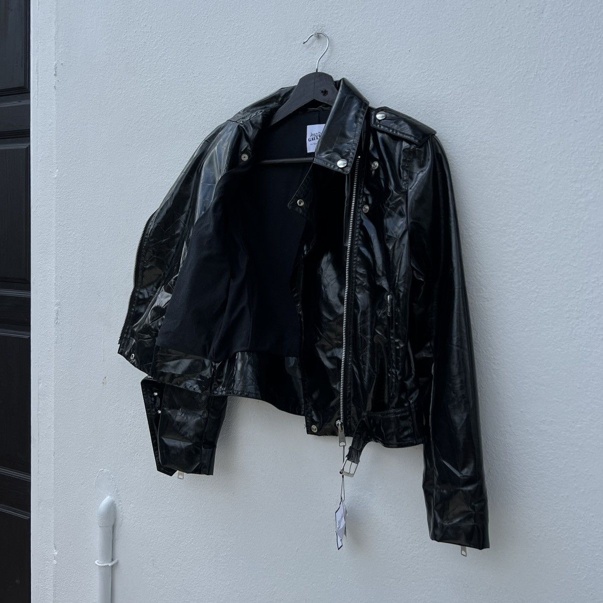 Jean Paul Gaultier RARE DOUBLE BREAST BIKER JACKET JEAN PAUL GAULTIER WITH TAG Size XS / US 0-2 / IT 36-38 - 18 Thumbnail