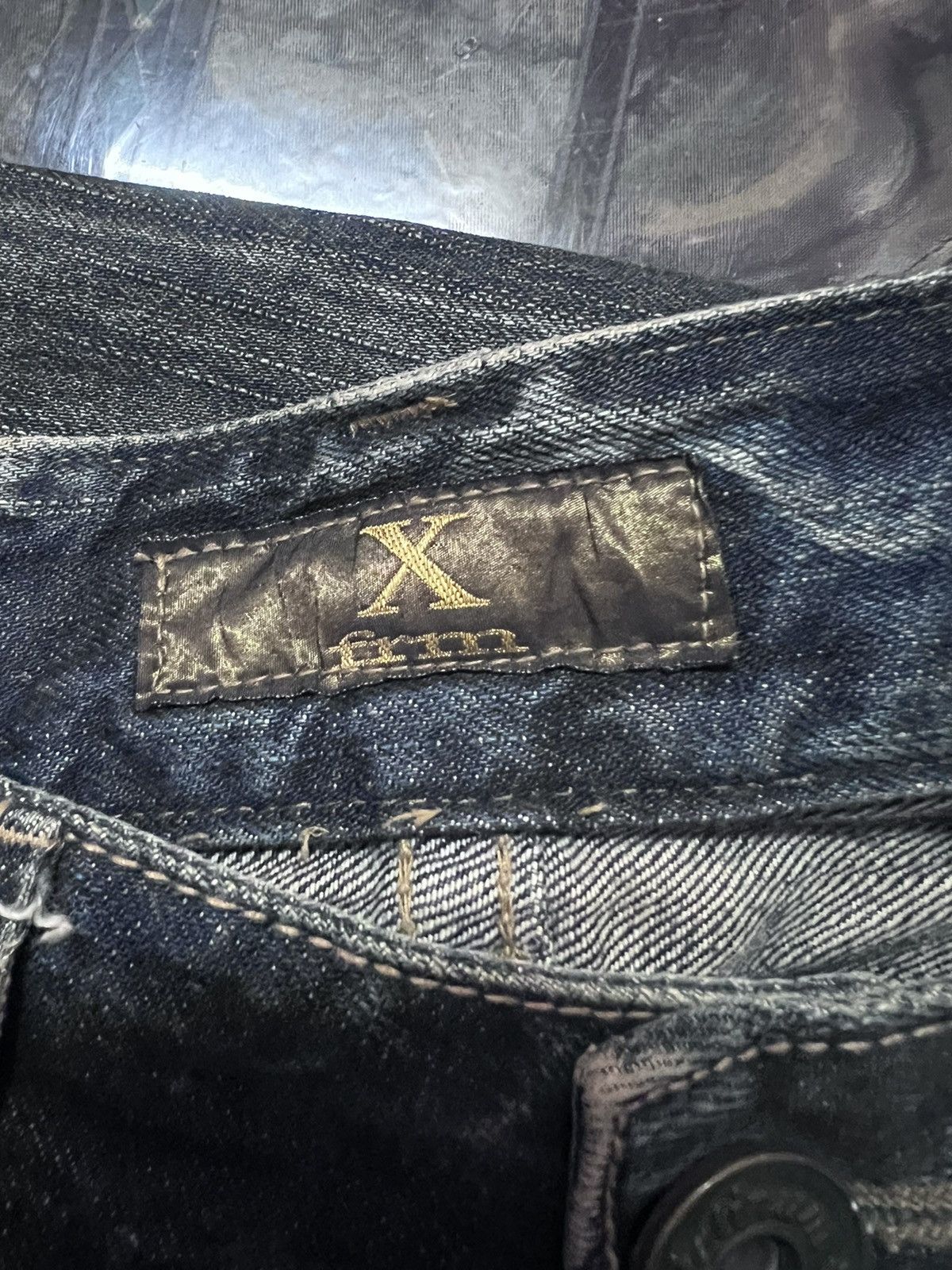 Japanese Brand RUSTY🔥XFIRM DISTRESSED DENIM PANT Size US 30 / EU 46 - 7 Thumbnail