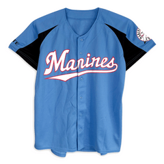 Vintage Marlins 90S Genuine X-Large Button up Baseball Jersey Like NWOT