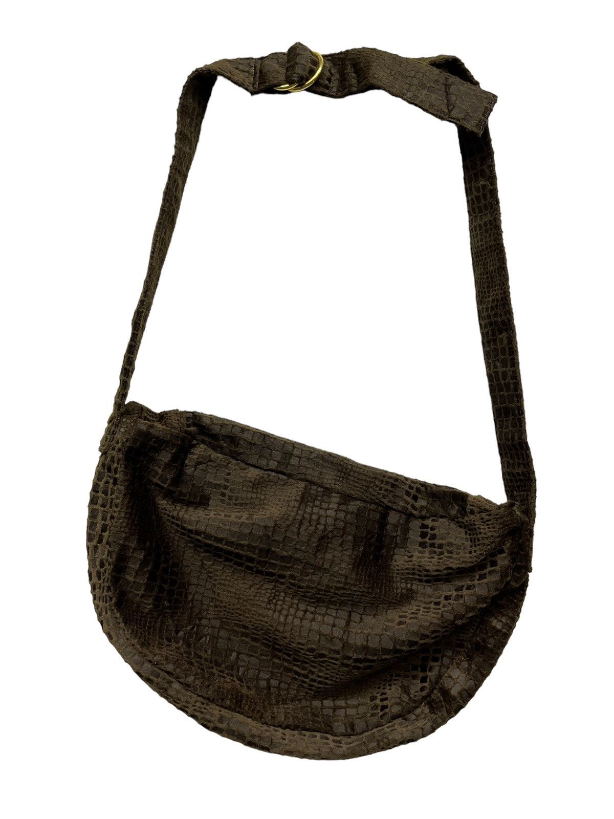 Fuck Art, Make Tees 14 FOURTEEN WAKE UP! MOTHER FUCKER Cotton Velvet Sling Bag Size ONE SIZE - 6 Thumbnail