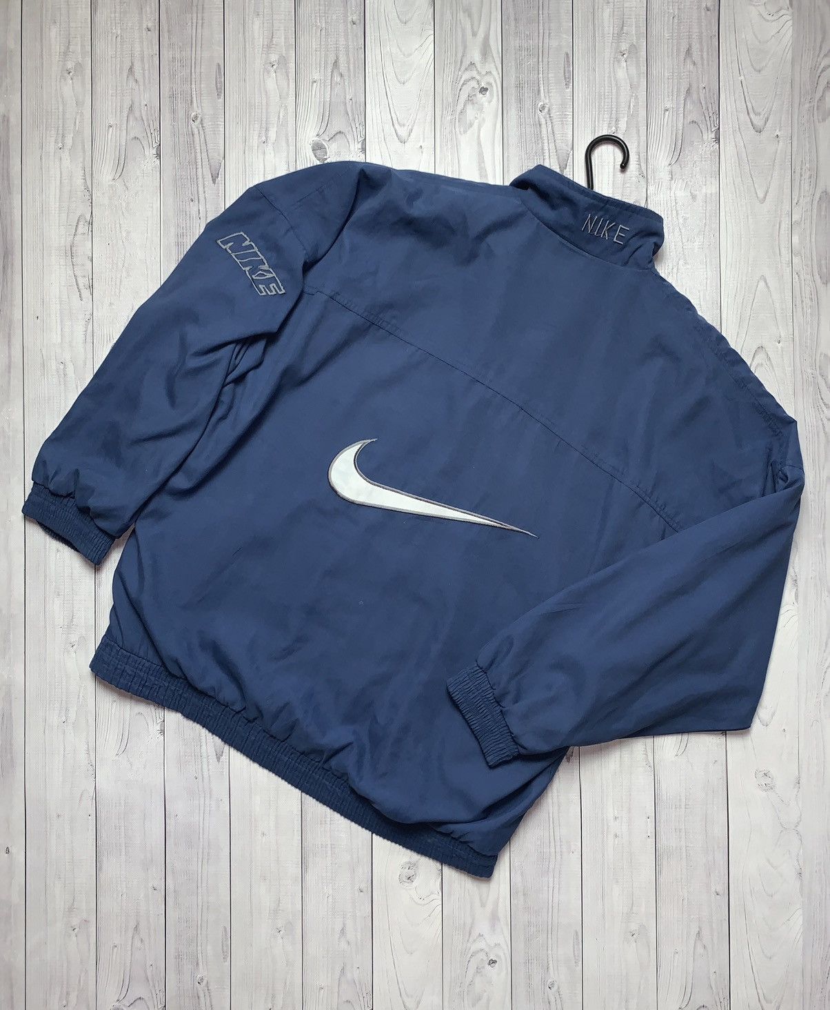 Nike × Vintage Vintage track suit Nike swoosh size Xl logo Size US XL / EU 56 / 4 - 2 Thumbnail