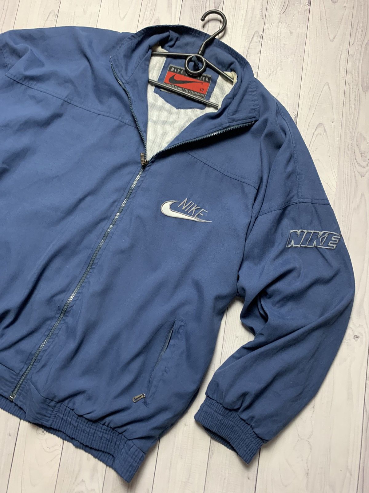 Nike × Vintage Vintage track suit Nike swoosh size Xl logo Size US XL / EU 56 / 4 - 4 Thumbnail