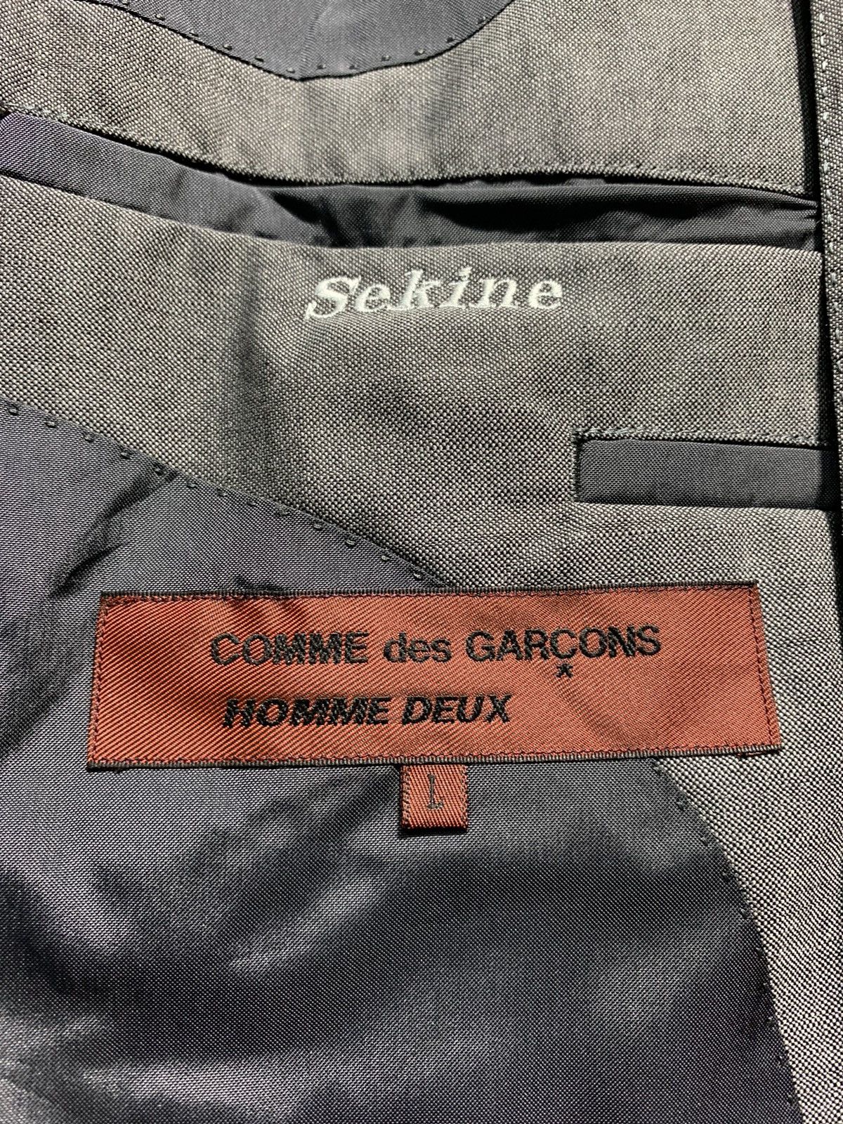 CDG by Comme des Garcons × Comme des Garcons 🔥CDG HOMME DEUX AD2007 WOOL CASUAL JACKETS Size US L / EU 52-54 / 3 - 12 Thumbnail