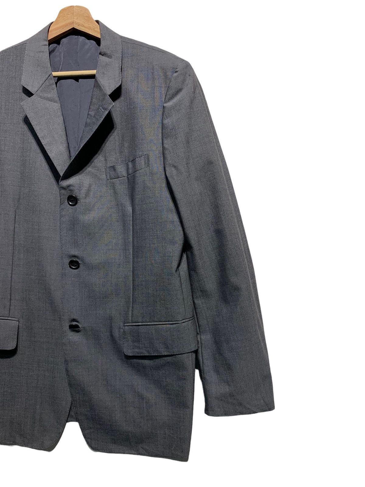 CDG by Comme des Garcons × Comme des Garcons 🔥CDG HOMME DEUX AD2007 WOOL CASUAL JACKETS Size US L / EU 52-54 / 3 - 7 Thumbnail