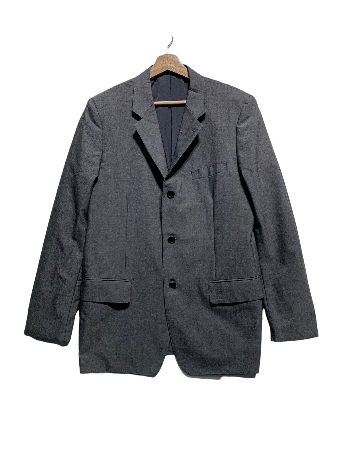 CDG by Comme des Garcons × Comme des Garcons 🔥CDG HOMME DEUX AD2007 WOOL CASUAL JACKETS Size US L / EU 52-54 / 3 - 5 Thumbnail