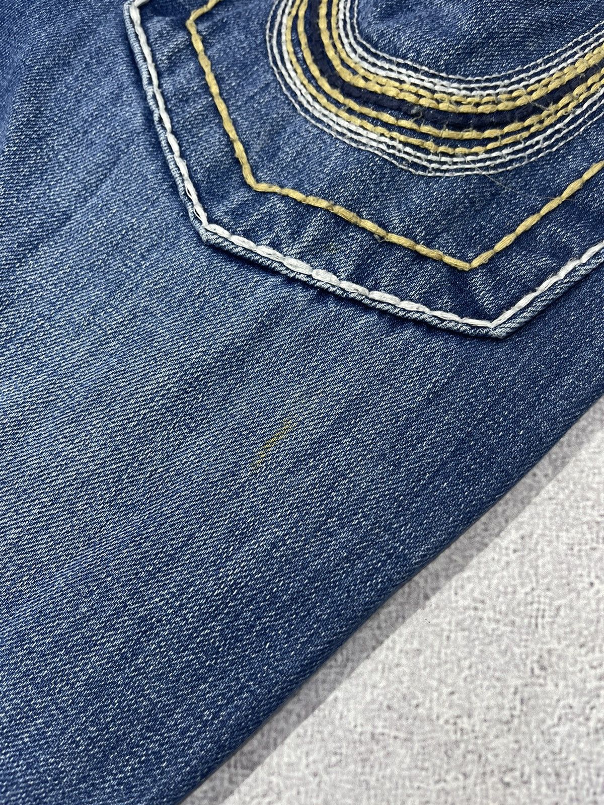 True Religion × Vintage Vintage True Religion Genius Jeans Denim Pants USA size 34 Size US 34 / EU 50 - 9 Thumbnail