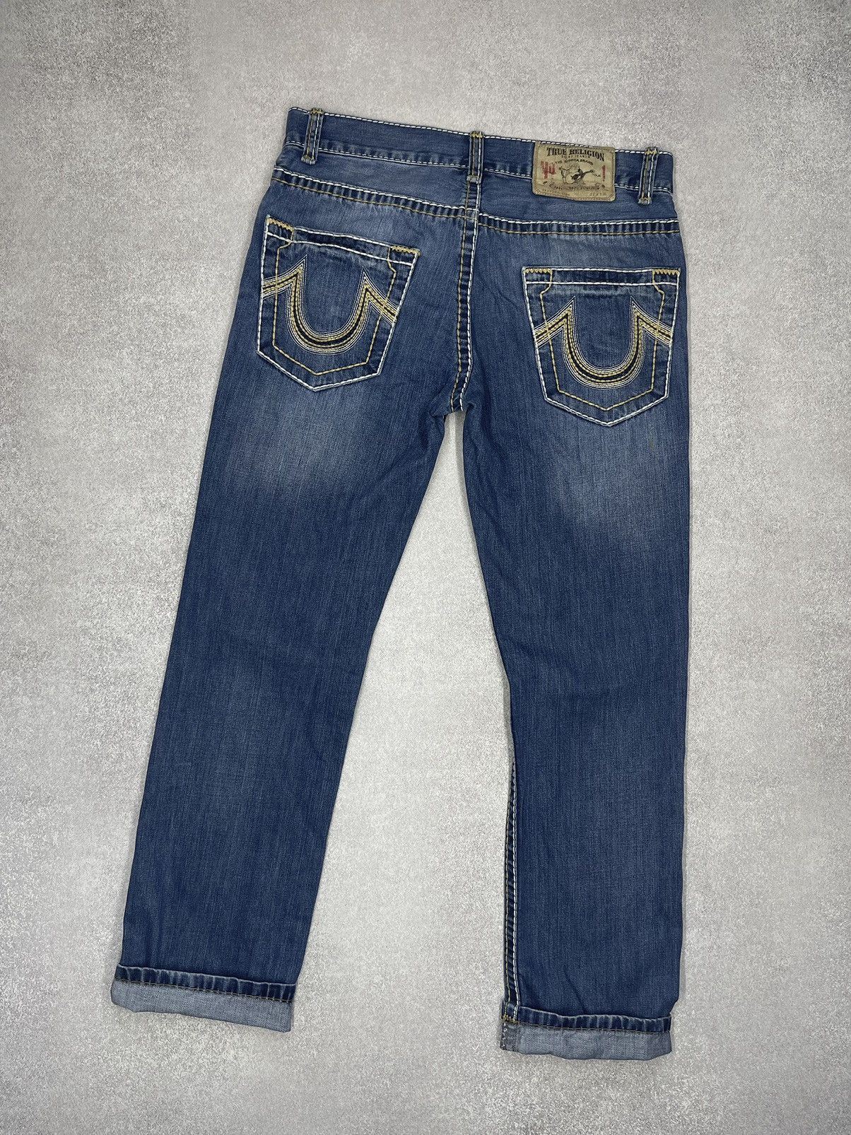 True Religion × Vintage Vintage True Religion Genius Jeans Denim Pants USA size 34 Size US 34 / EU 50 - 1 Thumbnail