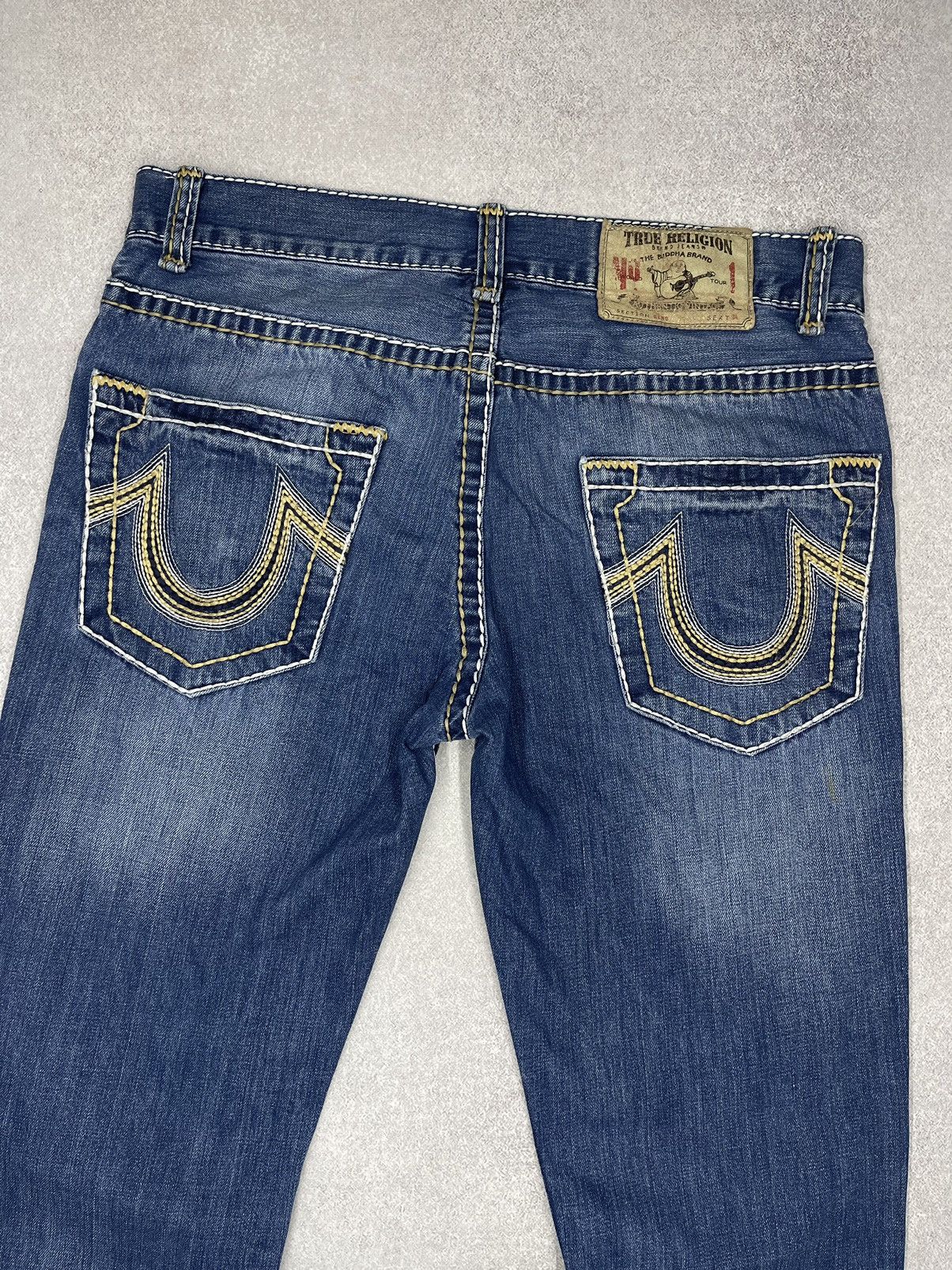 True Religion × Vintage Vintage True Religion Genius Jeans Denim Pants USA size 34 Size US 34 / EU 50 - 2 Thumbnail