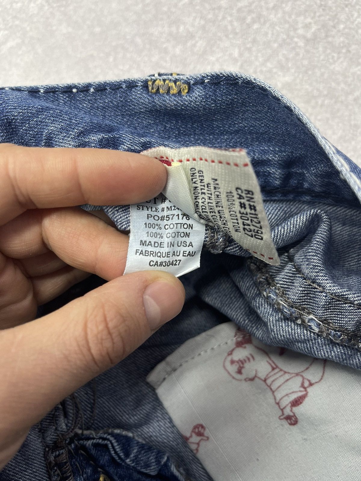 True Religion × Vintage Vintage True Religion Genius Jeans Denim Pants USA size 34 Size US 34 / EU 50 - 12 Thumbnail