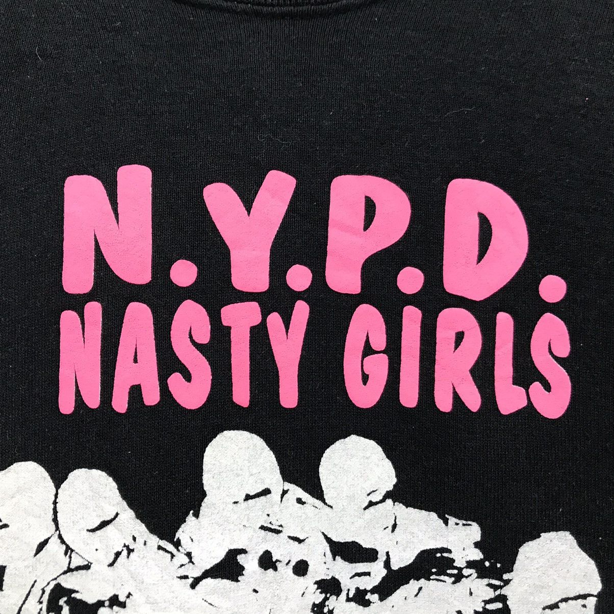 Japanese Brand × Vintage Vintage NYPD Nasty Girls Sweatshirt Pullover Jumper Size US M / EU 48-50 / 2 - 4 Thumbnail