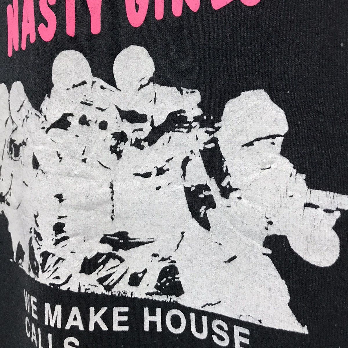 Japanese Brand × Vintage Vintage NYPD Nasty Girls Sweatshirt Pullover Jumper Size US M / EU 48-50 / 2 - 5 Thumbnail