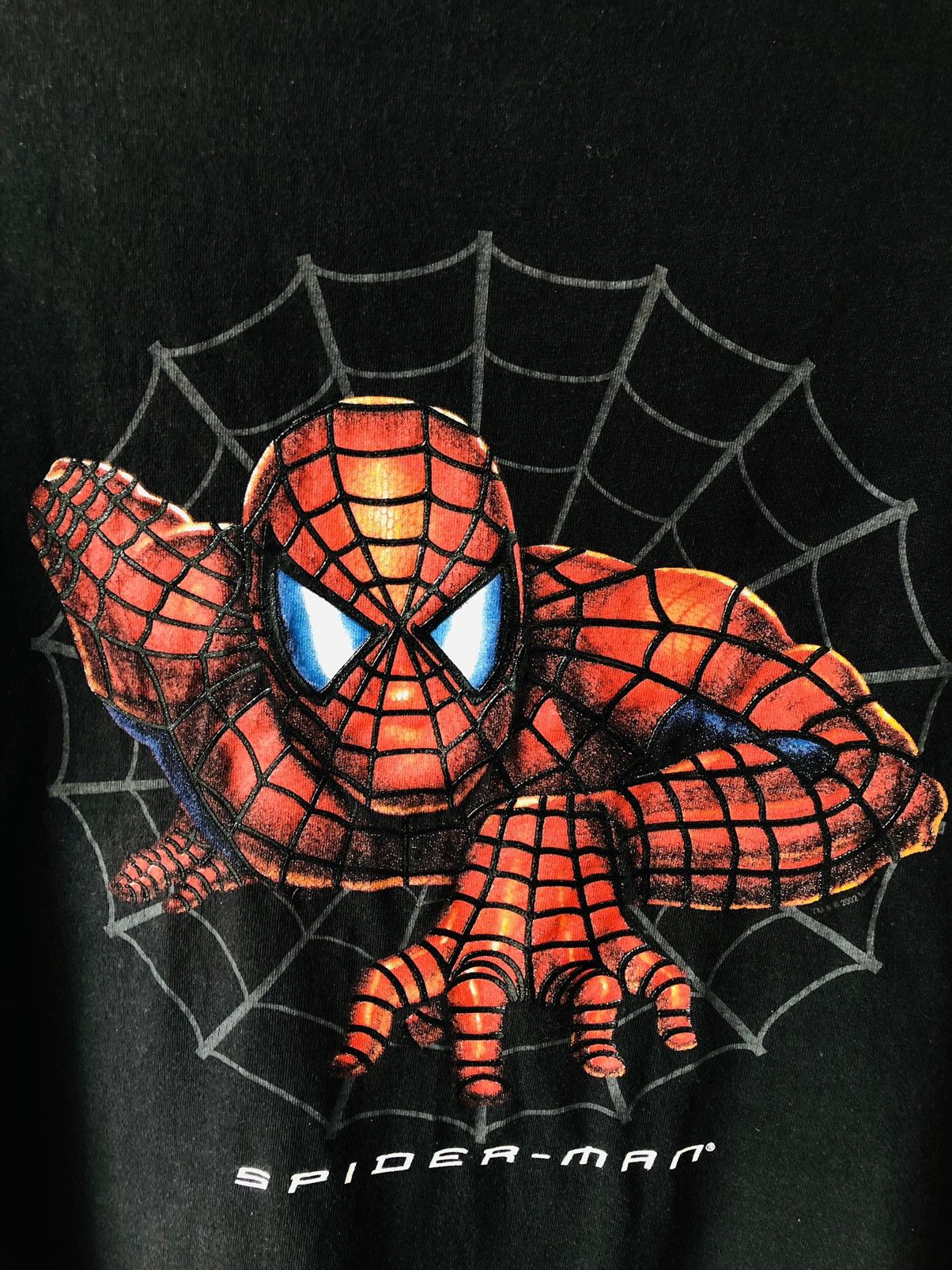Vintage Vintage 00s SPIDER - MAN Movie Superhero Tee Size US L / EU 52-54 / 3 - 3 Thumbnail
