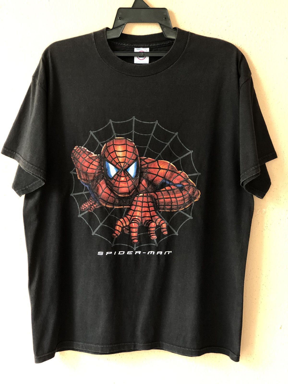 Vintage Vintage 00s SPIDER - MAN Movie Superhero Tee Size US L / EU 52-54 / 3 - 1 Thumbnail