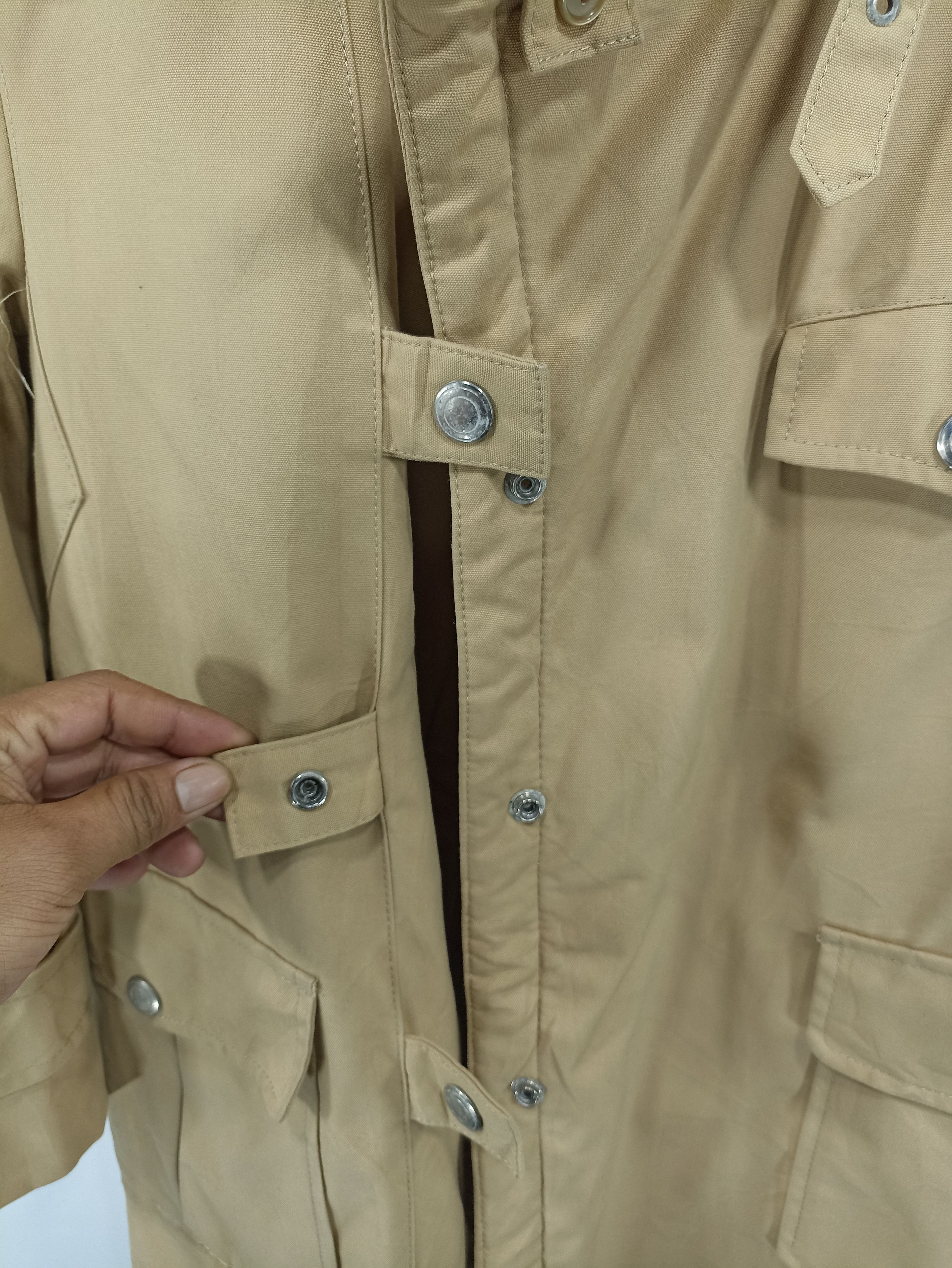 Japanese Brand × Story Mfg. × Vintage Vintage Misashi lining Sherpa Canvas Coat Size US S / EU 44-46 / 1 - 5 Thumbnail