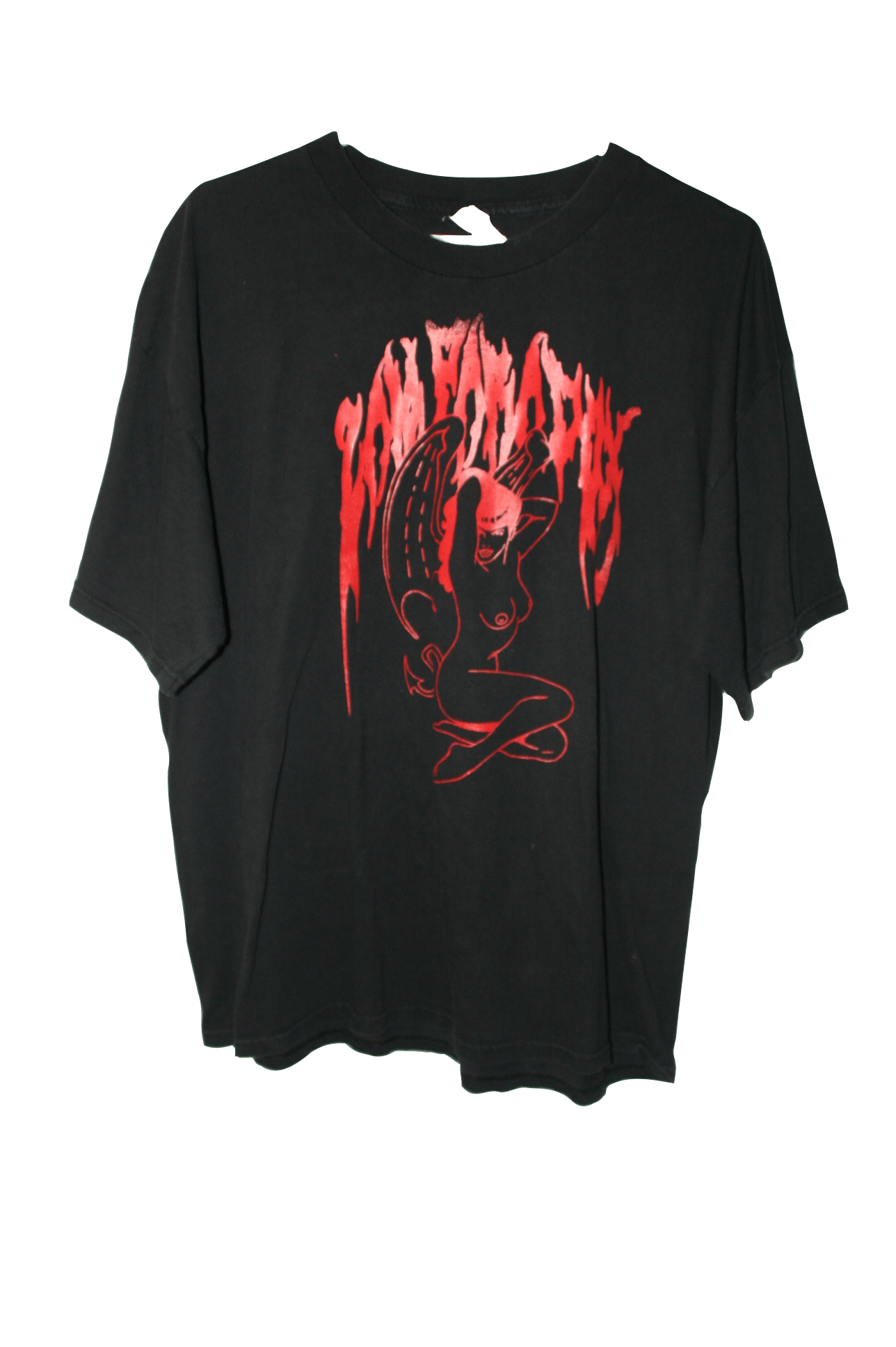 Vintage Custom Vintage Print Hell Girl Goth Shirt XL Size US L / EU 52-54 / 3 - 1 Thumbnail