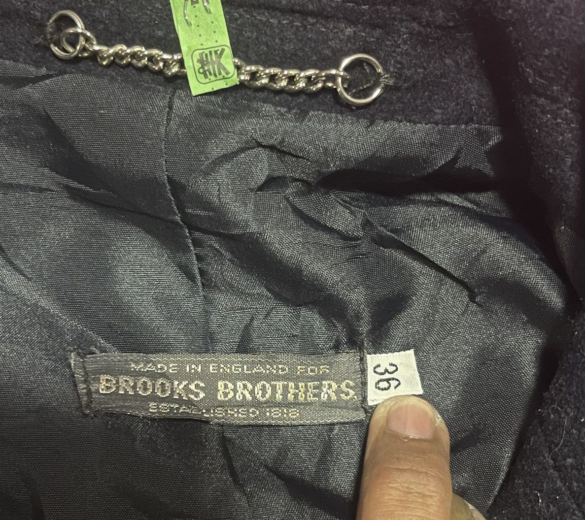 Brooks Brothers BROOKS BROTHERS JACKET WOOL Size US M / EU 48-50 / 2 - 3 Thumbnail