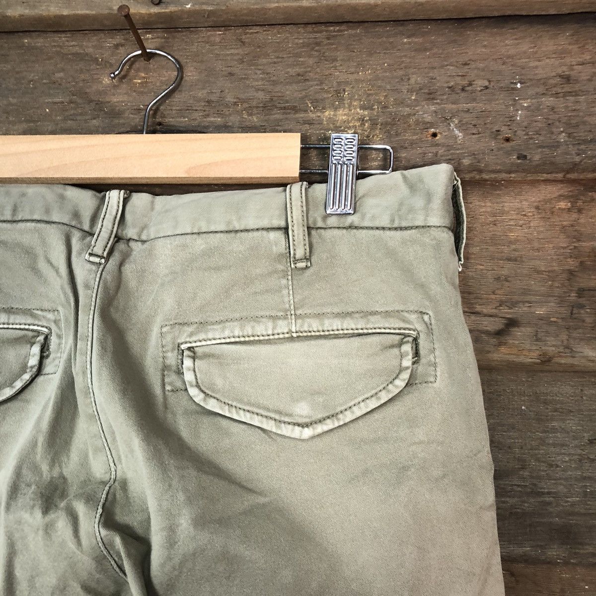 Japanese Brand DLL Uniqlo Brown Cargo streetwear Multipocket Pants #1580 Size US 31 - 14 Thumbnail
