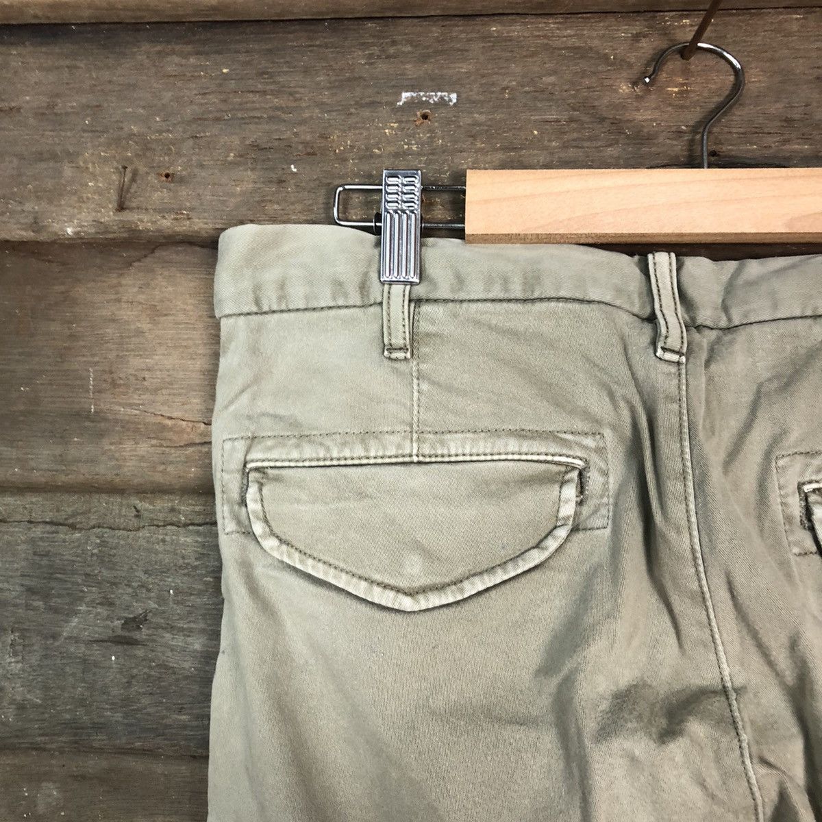 Japanese Brand DLL Uniqlo Brown Cargo streetwear Multipocket Pants #1580 Size US 31 - 13 Thumbnail