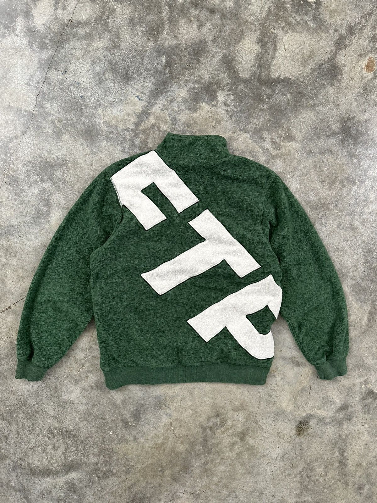 Fuck The Population FTP Sherpa Half Zip Jacket FW18 Green 🥣🧊❄️ Fleece Polar Size US S / EU 44-46 / 1 - 1 Thumbnail