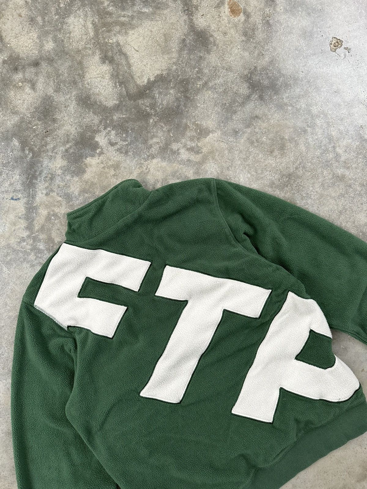 Fuck The Population FTP Sherpa Half Zip Jacket FW18 Green 🥣🧊❄️ Fleece Polar Size US S / EU 44-46 / 1 - 2 Thumbnail
