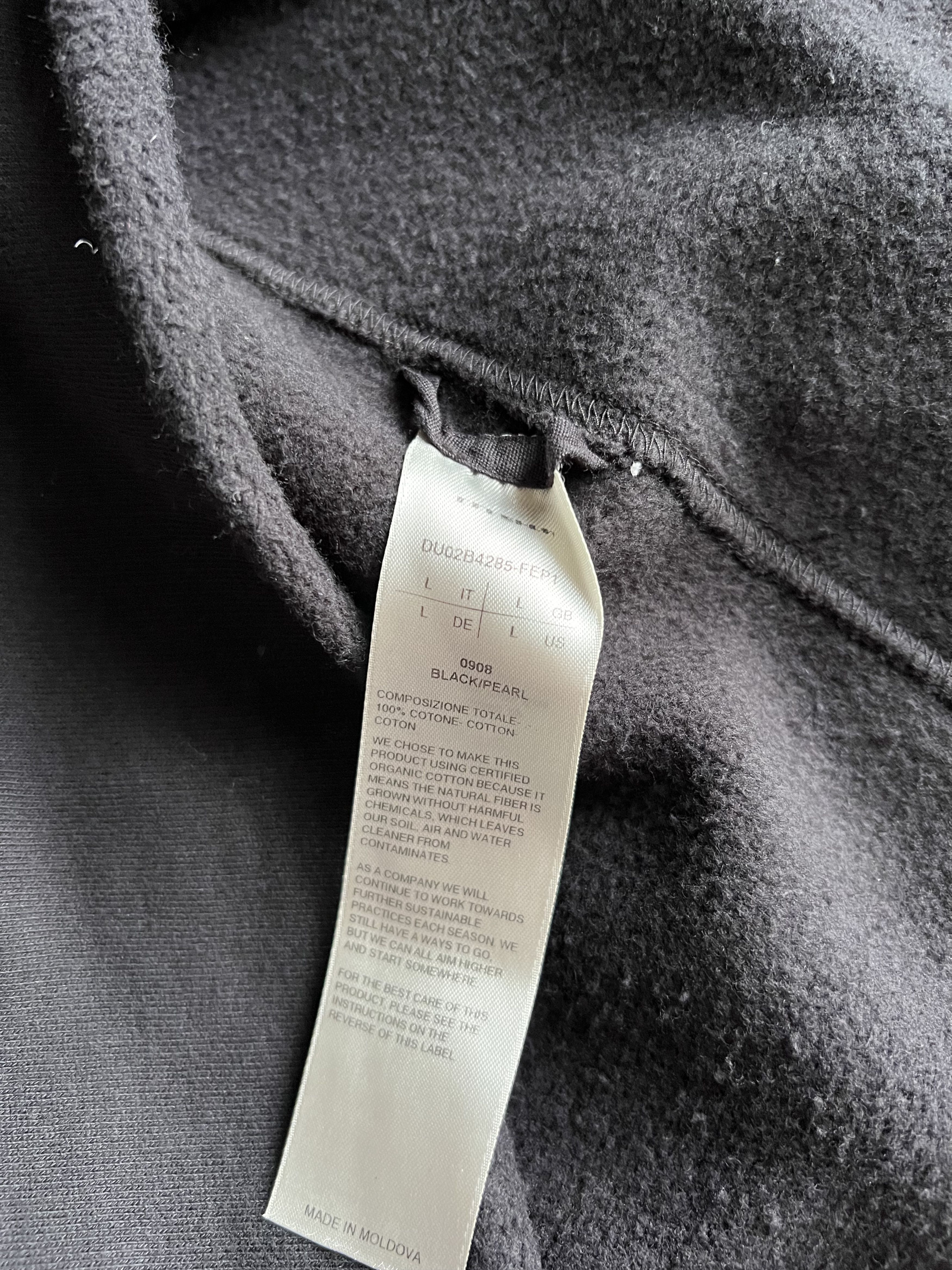 Rick Owens Drkshdw Rick Owens DRKSHDW Ephemerism Pullover Hoodie Size US L / EU 52-54 / 3 - 8 Thumbnail