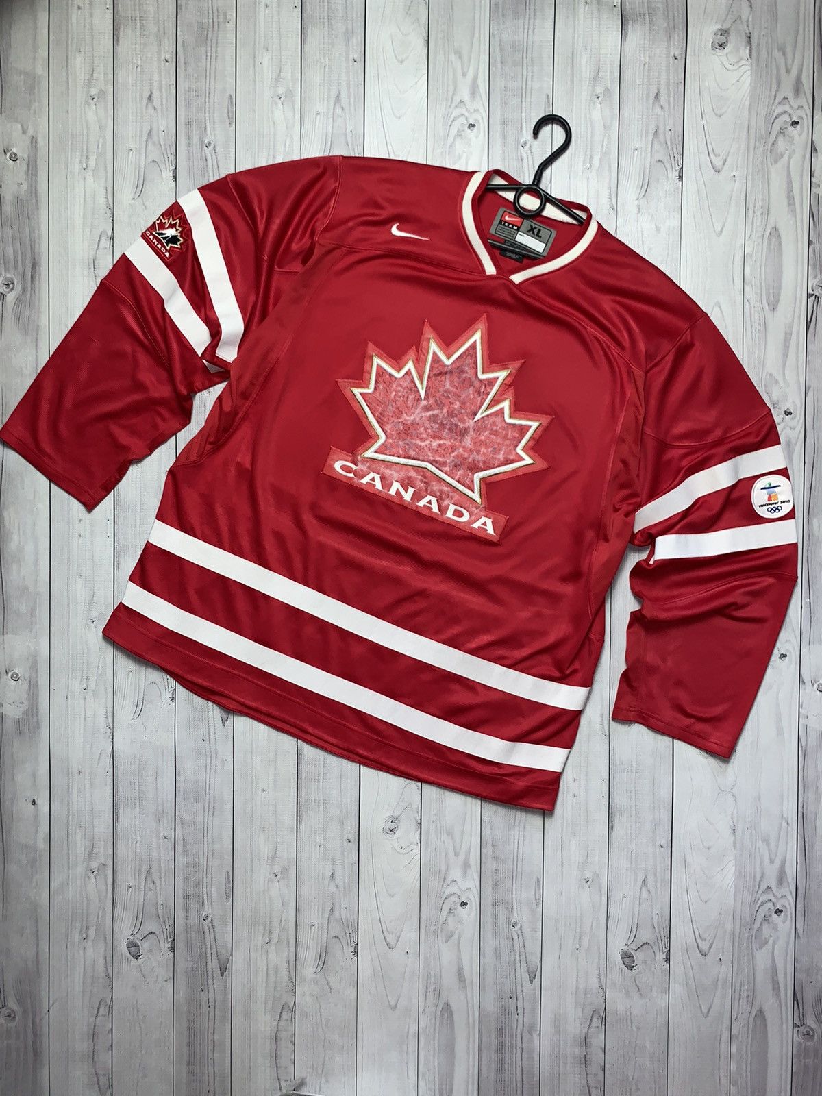 NHL × Nike × Vintage Vintage Nike Canada jersey rare size XL Size US XL / EU 56 / 4 - 1 Thumbnail