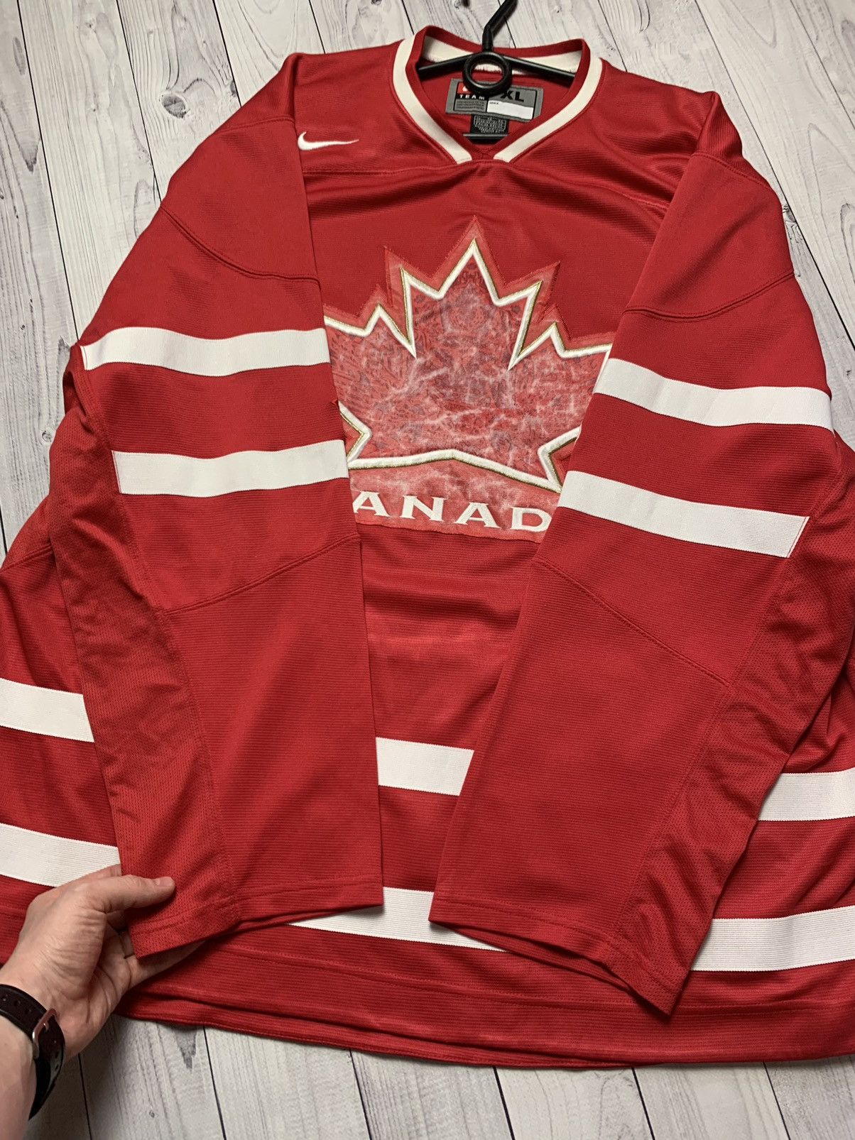 NHL × Nike × Vintage Vintage Nike Canada jersey rare size XL Size US XL / EU 56 / 4 - 7 Thumbnail