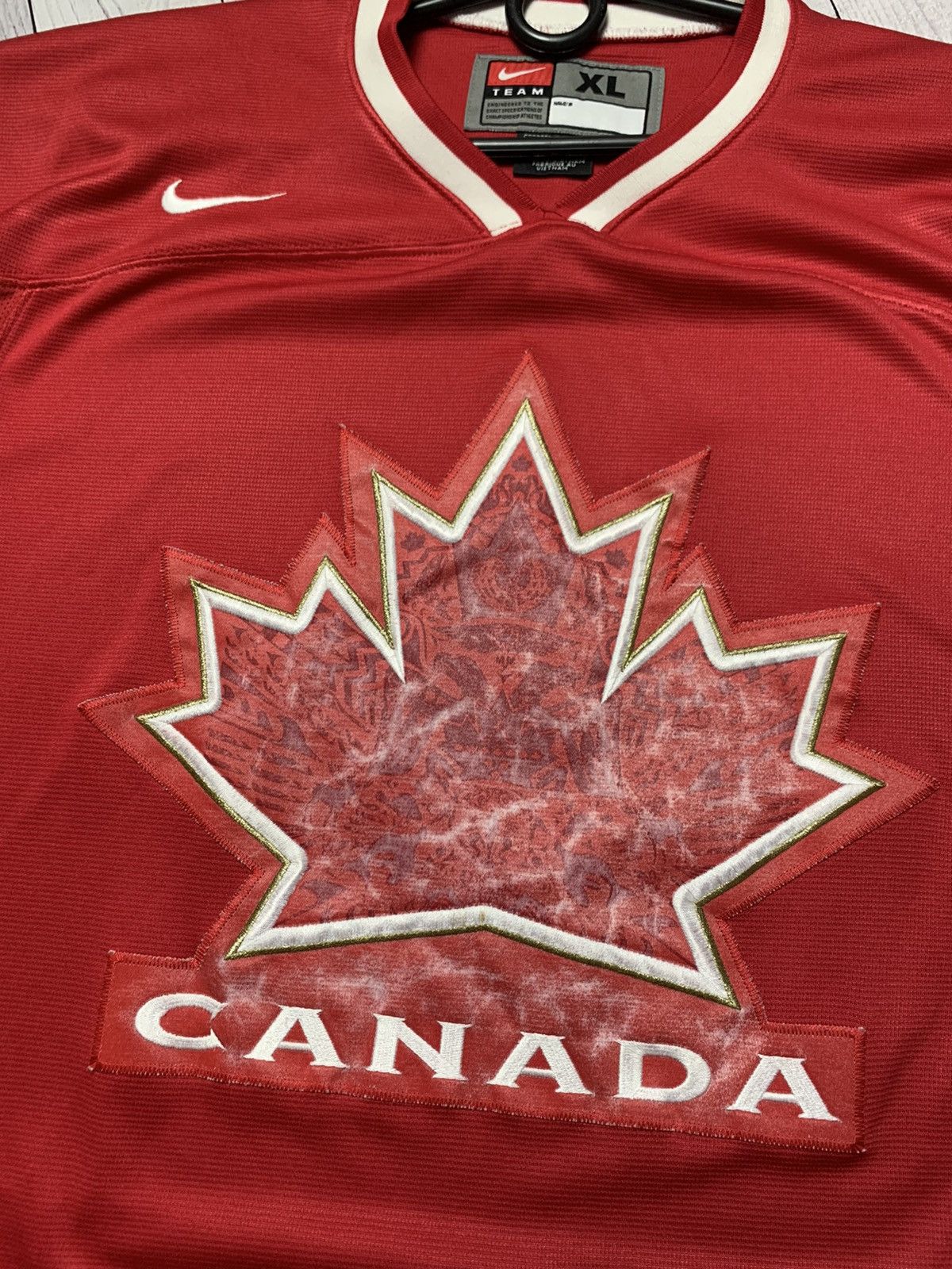 NHL × Nike × Vintage Vintage Nike Canada jersey rare size XL Size US XL / EU 56 / 4 - 3 Thumbnail