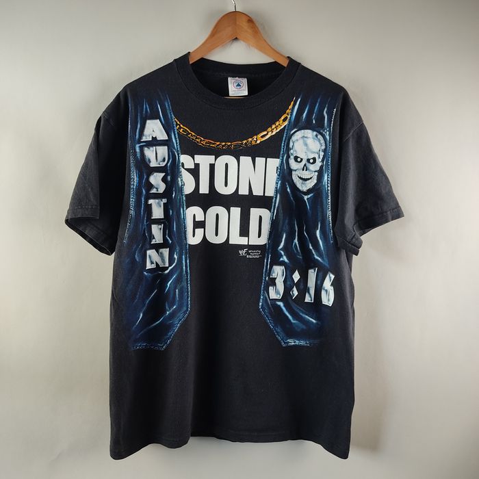 Vintage 1998 Stone Cold Steve Austin 3:16 wrestling tee | Grailed