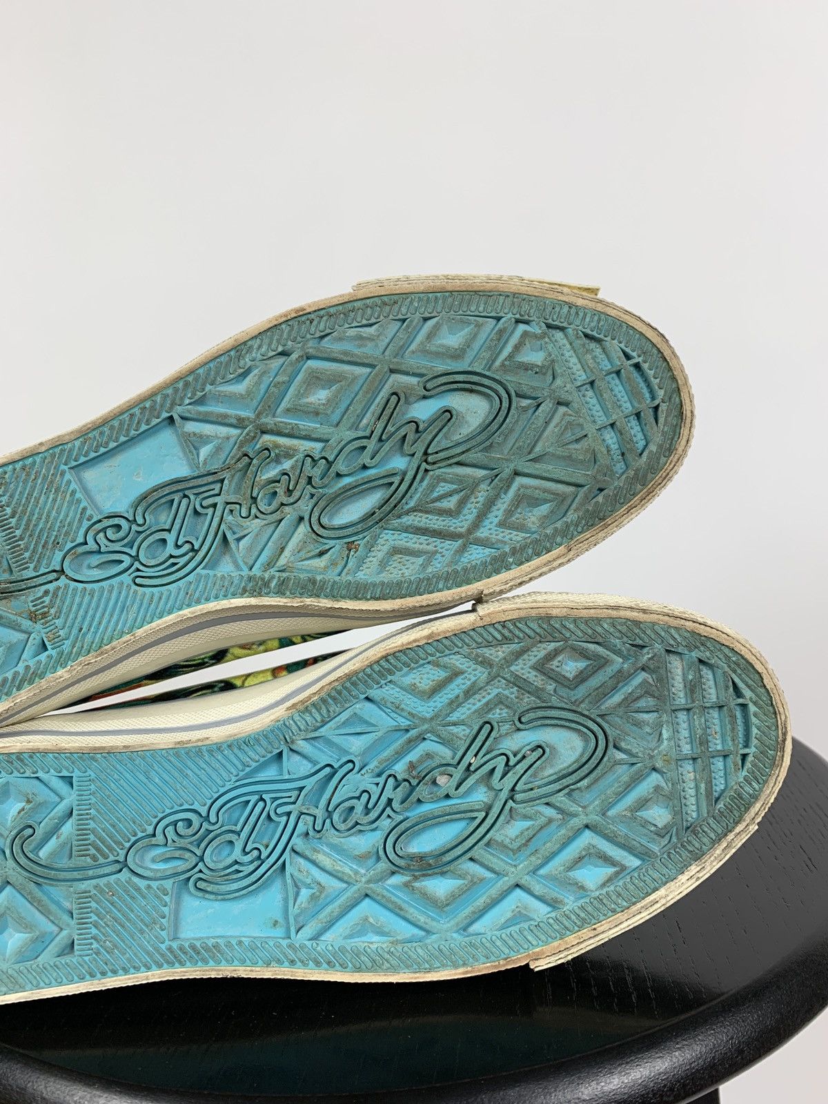 Christian Audigier Vintage Ed Hardy Women’s Low Top Y2K Sneakers Size US 5 / IT 35 - 20 Thumbnail