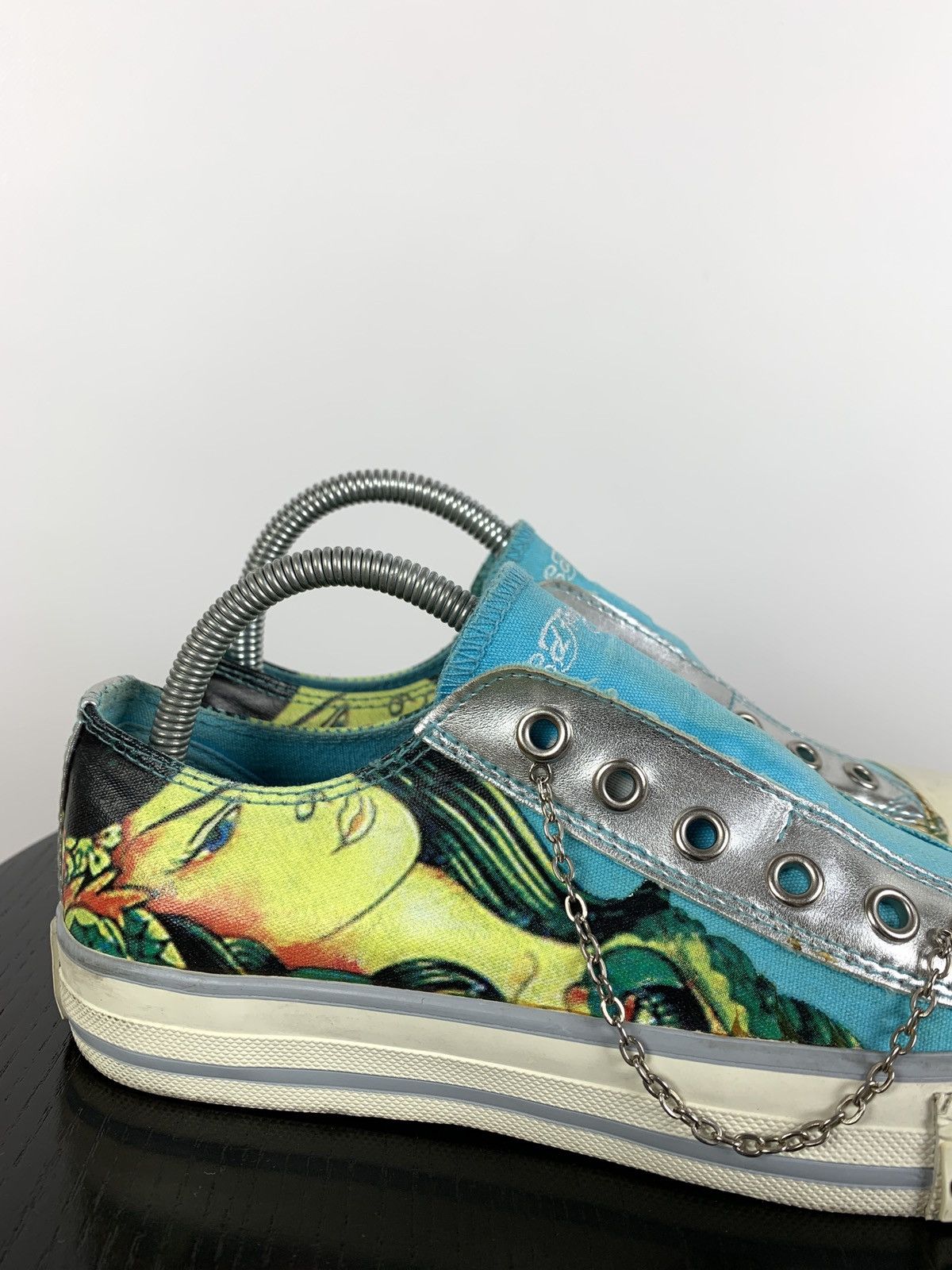 Christian Audigier Vintage Ed Hardy Women’s Low Top Y2K Sneakers Size US 5 / IT 35 - 10 Thumbnail