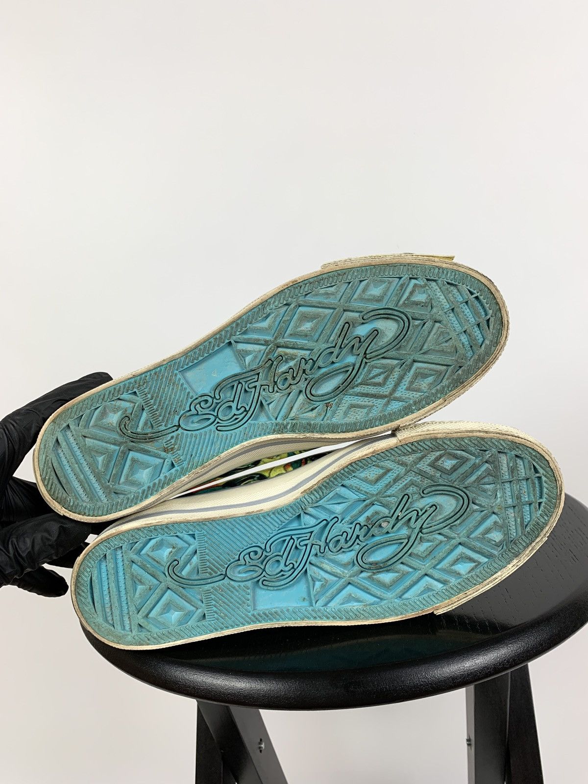 Christian Audigier Vintage Ed Hardy Women’s Low Top Y2K Sneakers Size US 5 / IT 35 - 18 Thumbnail
