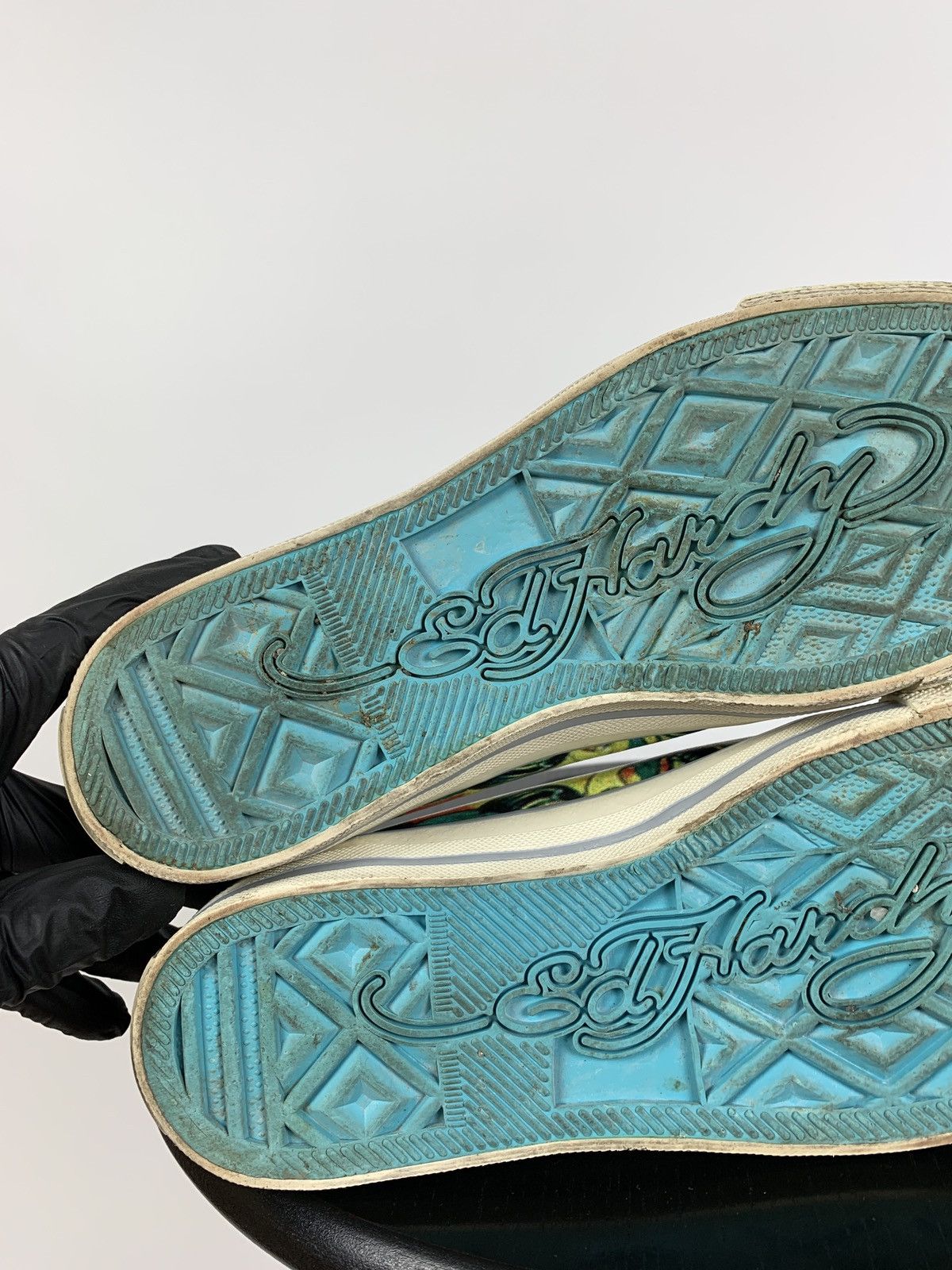 Christian Audigier Vintage Ed Hardy Women’s Low Top Y2K Sneakers Size US 5 / IT 35 - 19 Thumbnail