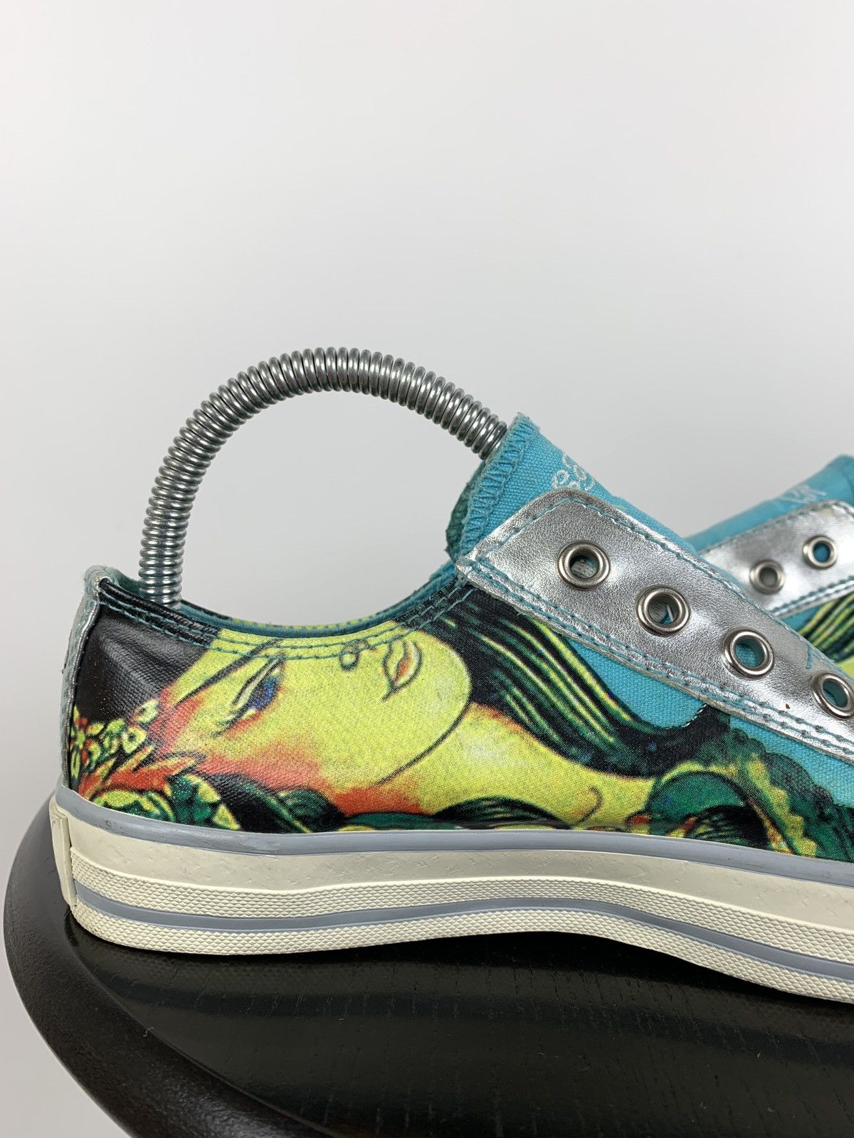 Christian Audigier Vintage Ed Hardy Women’s Low Top Y2K Sneakers Size US 5 / IT 35 - 14 Thumbnail