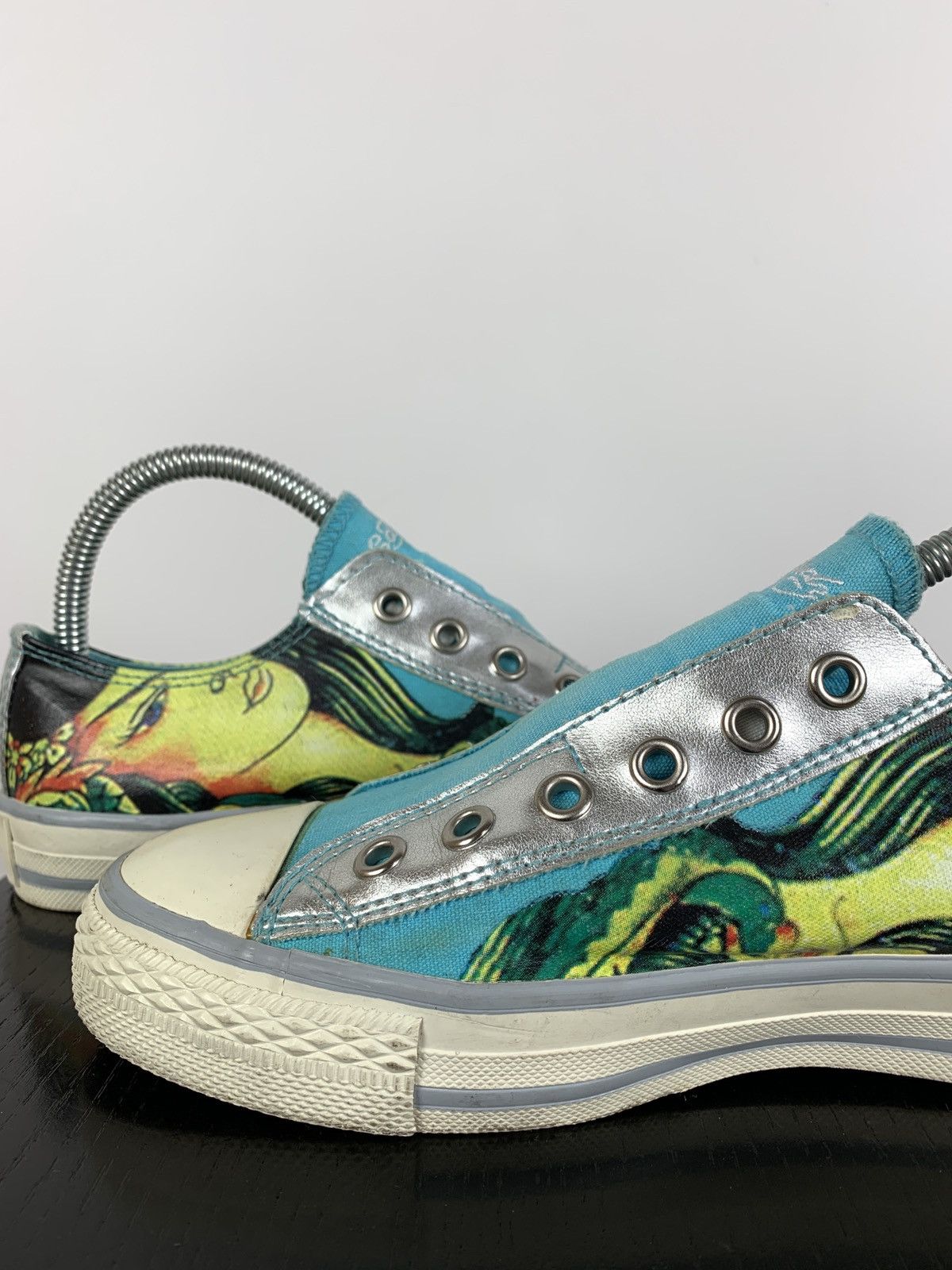 Christian Audigier Vintage Ed Hardy Women’s Low Top Y2K Sneakers Size US 5 / IT 35 - 12 Thumbnail