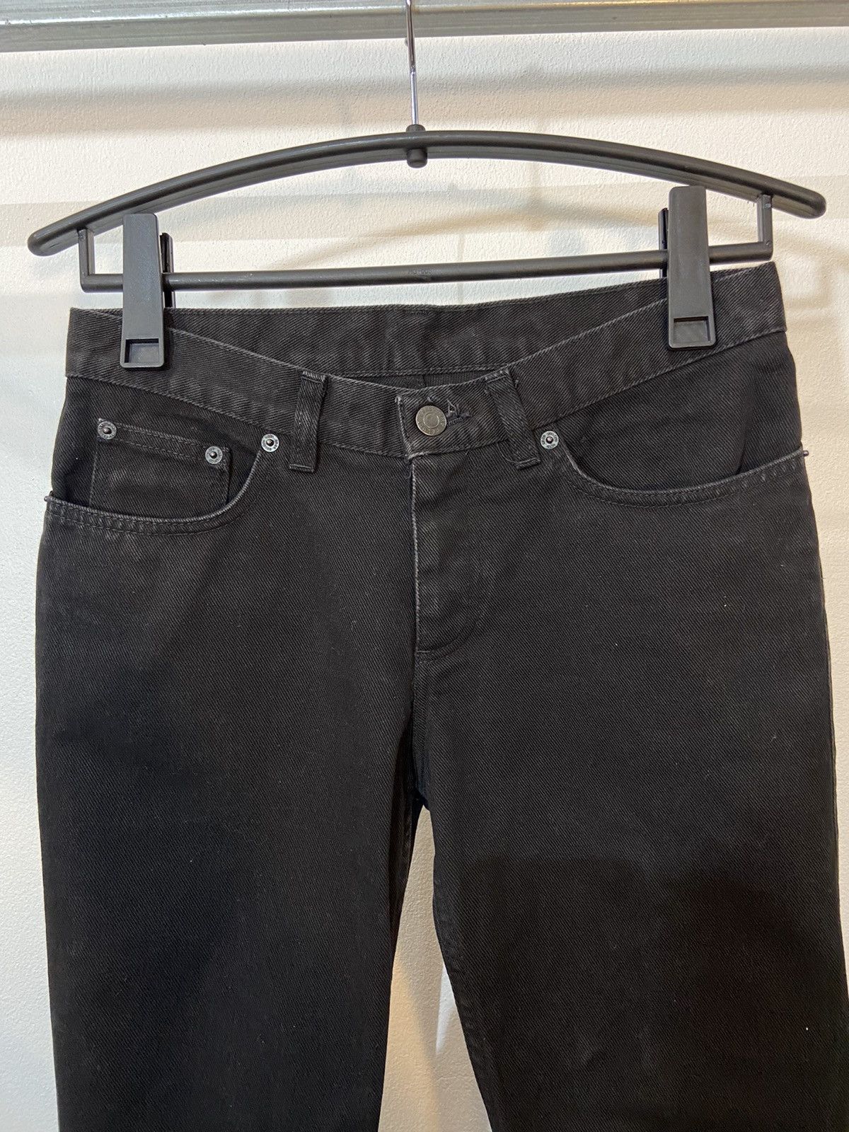 Helmut Lang Helmut Lang Elastic Tape Black Jeans Size US 30 / EU 46 - 10 Thumbnail