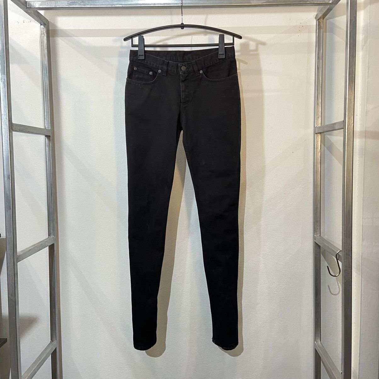 Helmut Lang Helmut Lang Elastic Tape Black Jeans Size US 30 / EU 46 - 2 Thumbnail