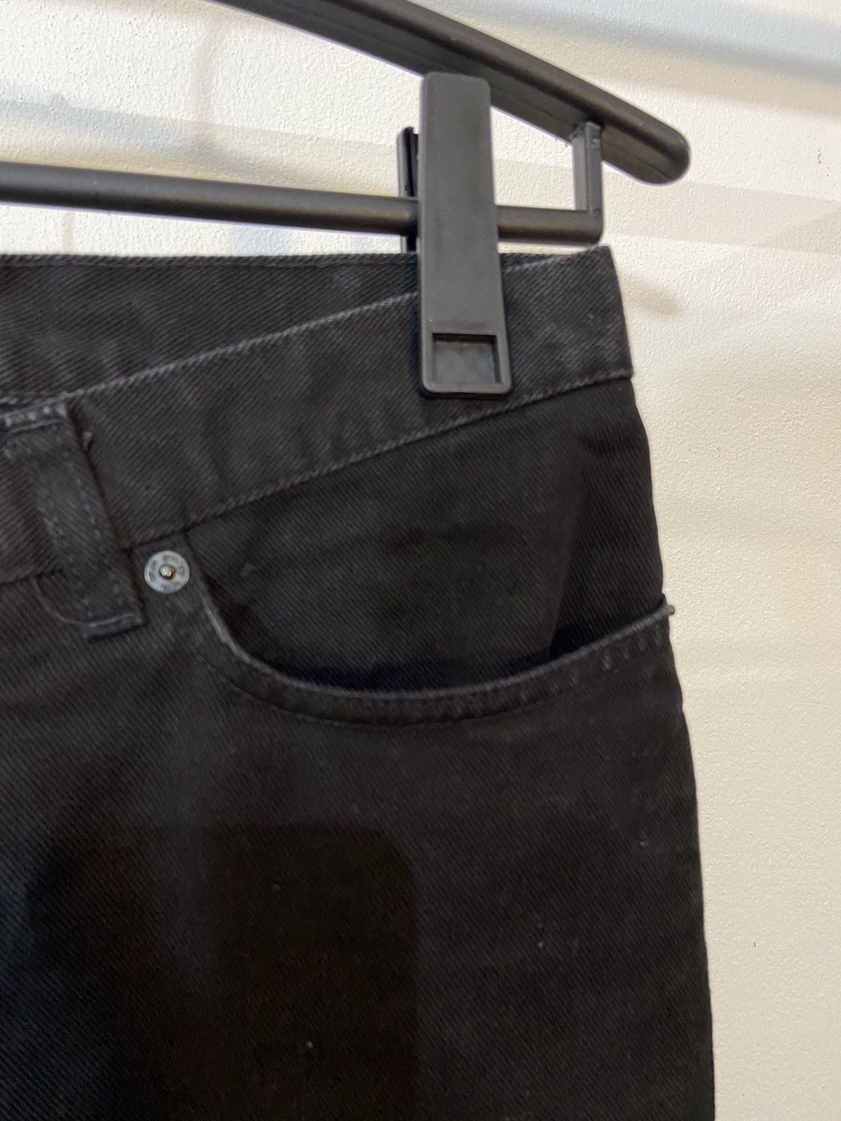 Helmut Lang Helmut Lang Elastic Tape Black Jeans Size US 30 / EU 46 - 12 Thumbnail