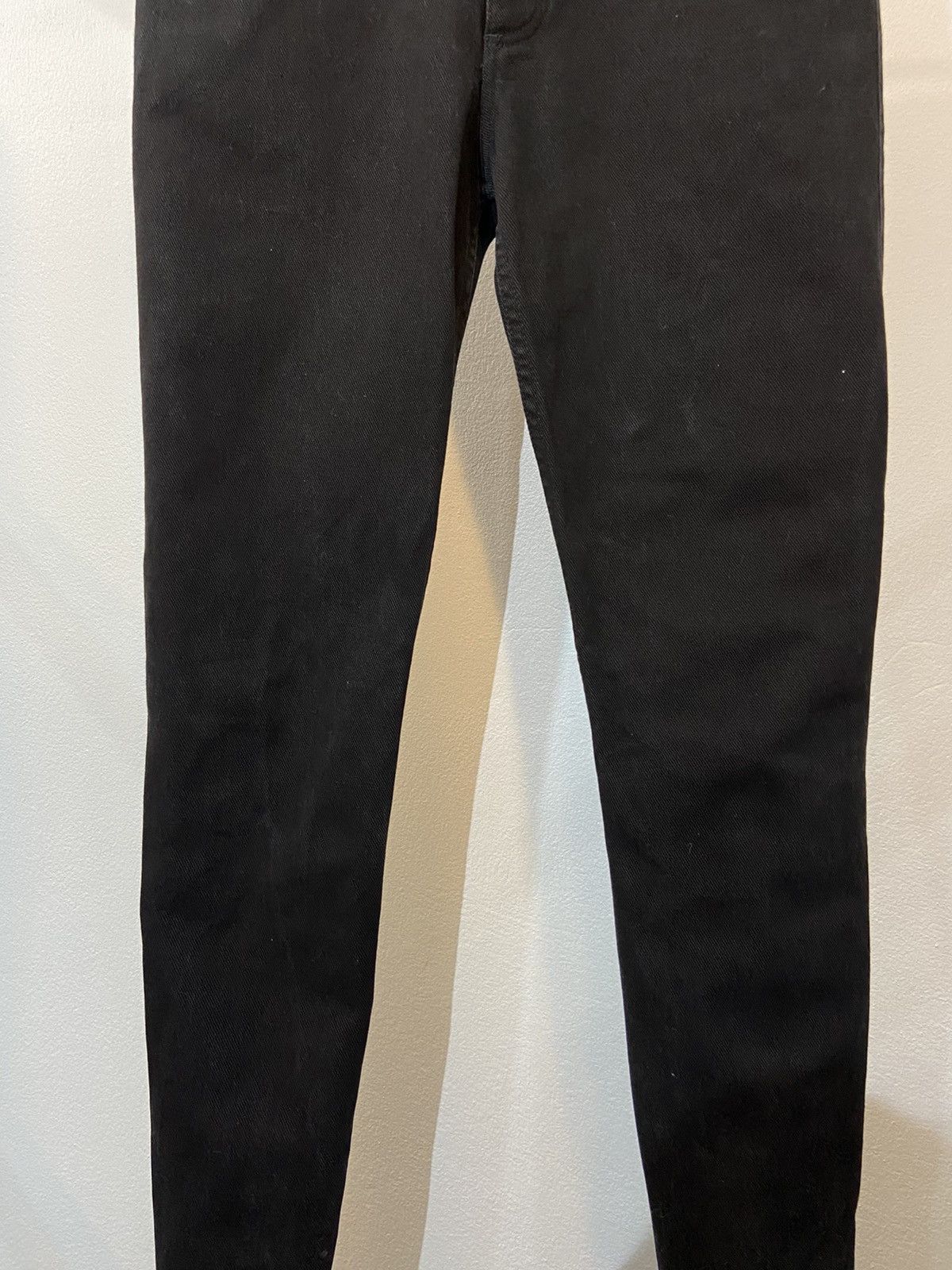 Helmut Lang Helmut Lang Elastic Tape Black Jeans Size US 30 / EU 46 - 14 Thumbnail