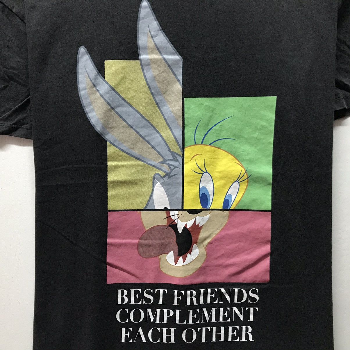 Cartoon Network × Japanese Brand Vintage LooneyTunes Shirt Tasmanian Devil Bugs Bunny Tweety Size US M / EU 48-50 / 2 - 3 Thumbnail