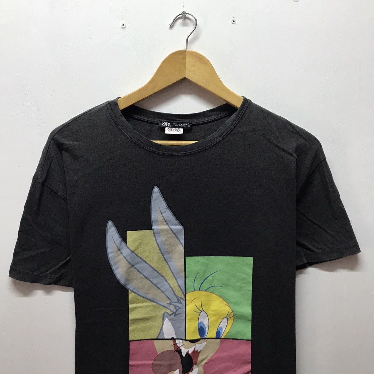 Cartoon Network × Japanese Brand Vintage LooneyTunes Shirt Tasmanian Devil Bugs Bunny Tweety Size US M / EU 48-50 / 2 - 2 Thumbnail