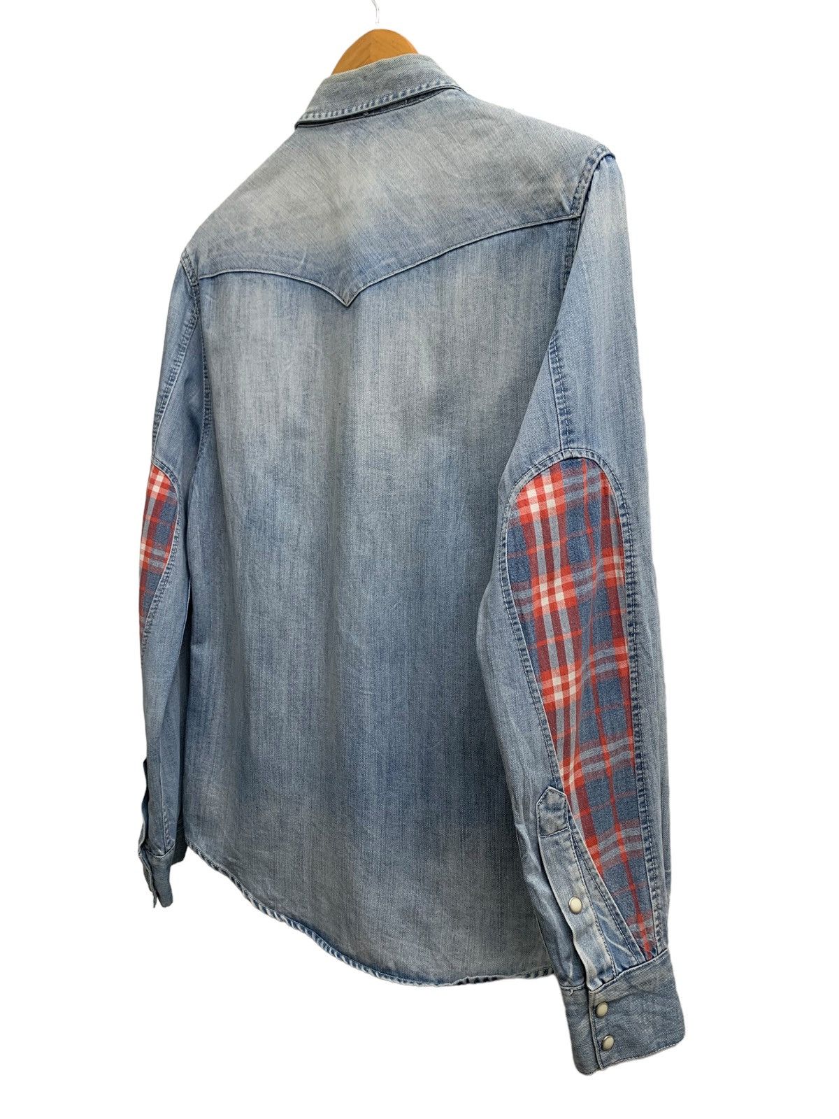 Visvim 🇯🇵 Visvim Denim Flannel Shirt Size US S / EU 44-46 / 1 - 3 Thumbnail