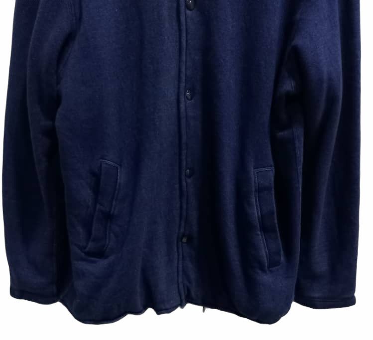 Blue Blue Japan × Indigo 🇯🇵 Vintage Blue Blue Japan Snap Button Hoodies Size US M / EU 48-50 / 2 - 3 Thumbnail