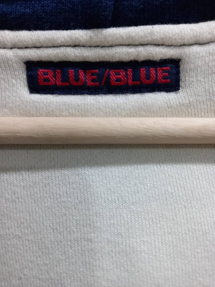 Blue Blue Japan × Indigo 🇯🇵 Vintage Blue Blue Japan Snap Button Hoodies Size US M / EU 48-50 / 2 - 9 Thumbnail
