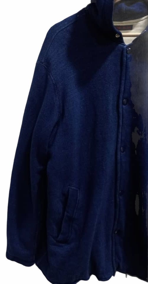 Blue Blue Japan × Indigo 🇯🇵 Vintage Blue Blue Japan Snap Button Hoodies Size US M / EU 48-50 / 2 - 5 Thumbnail