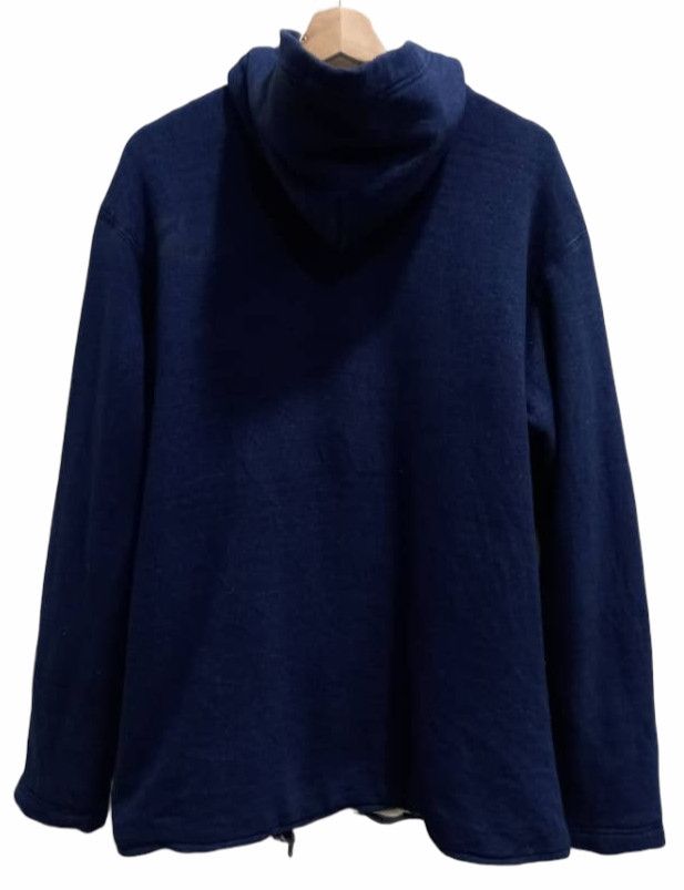 Blue Blue Japan × Indigo 🇯🇵 Vintage Blue Blue Japan Snap Button Hoodies Size US M / EU 48-50 / 2 - 7 Thumbnail