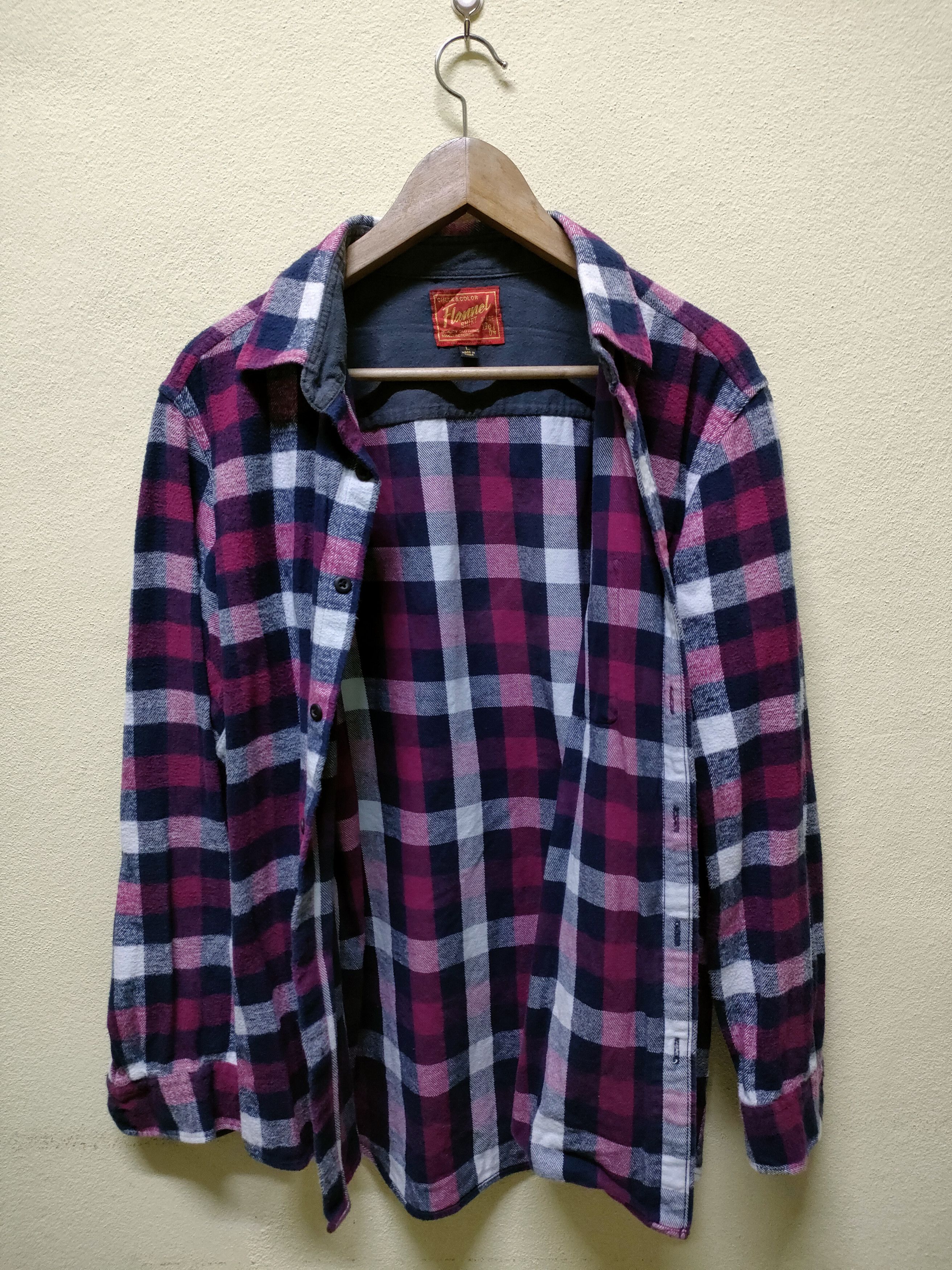 Flannel × Uniqlo × Vintage 💥 Best Offer💥 Uniqlo Flannel Single Pocket Size US L / EU 52-54 / 3 - 6 Thumbnail