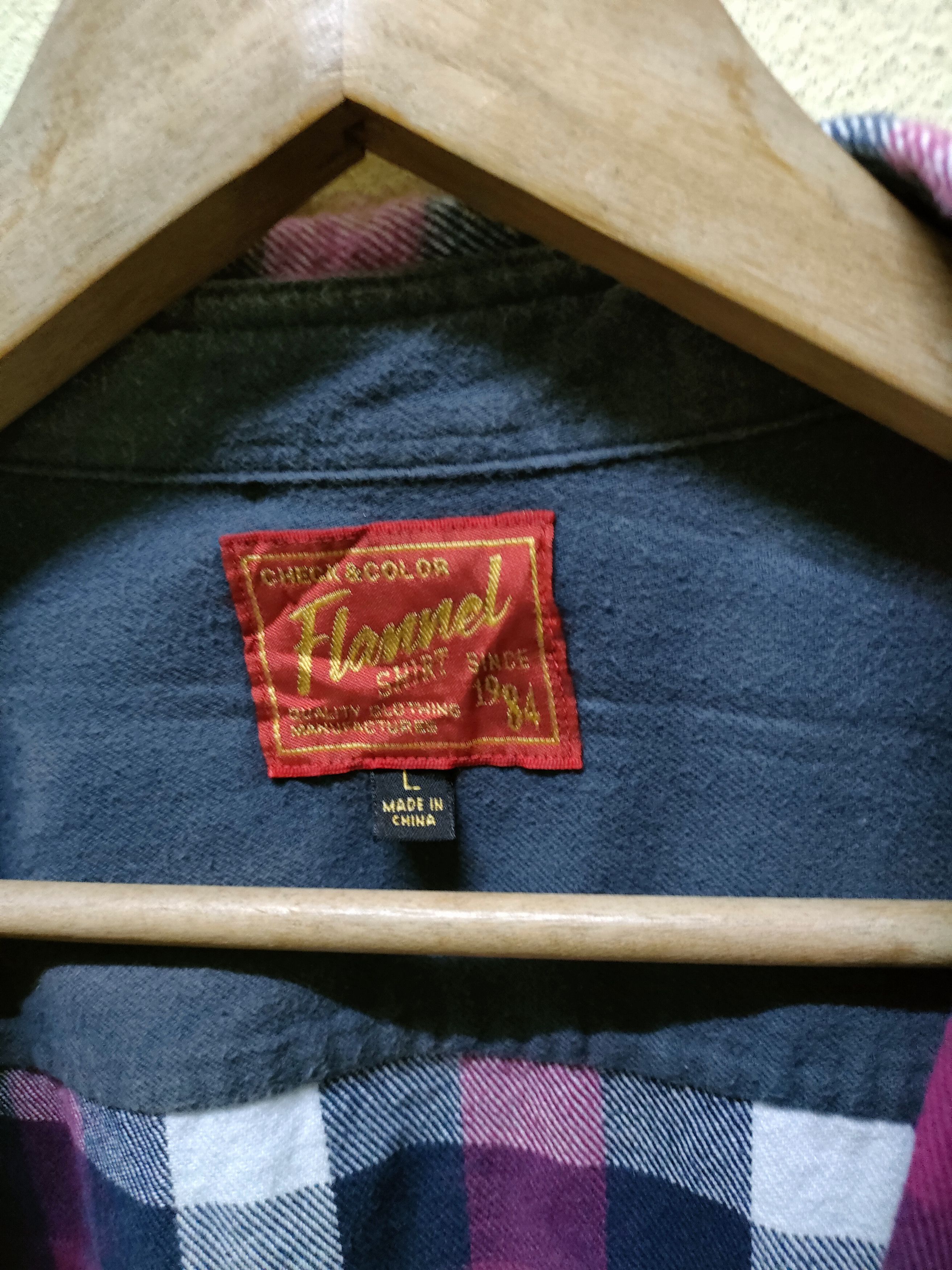 Flannel × Uniqlo × Vintage 💥 Best Offer💥 Uniqlo Flannel Single Pocket Size US L / EU 52-54 / 3 - 4 Thumbnail