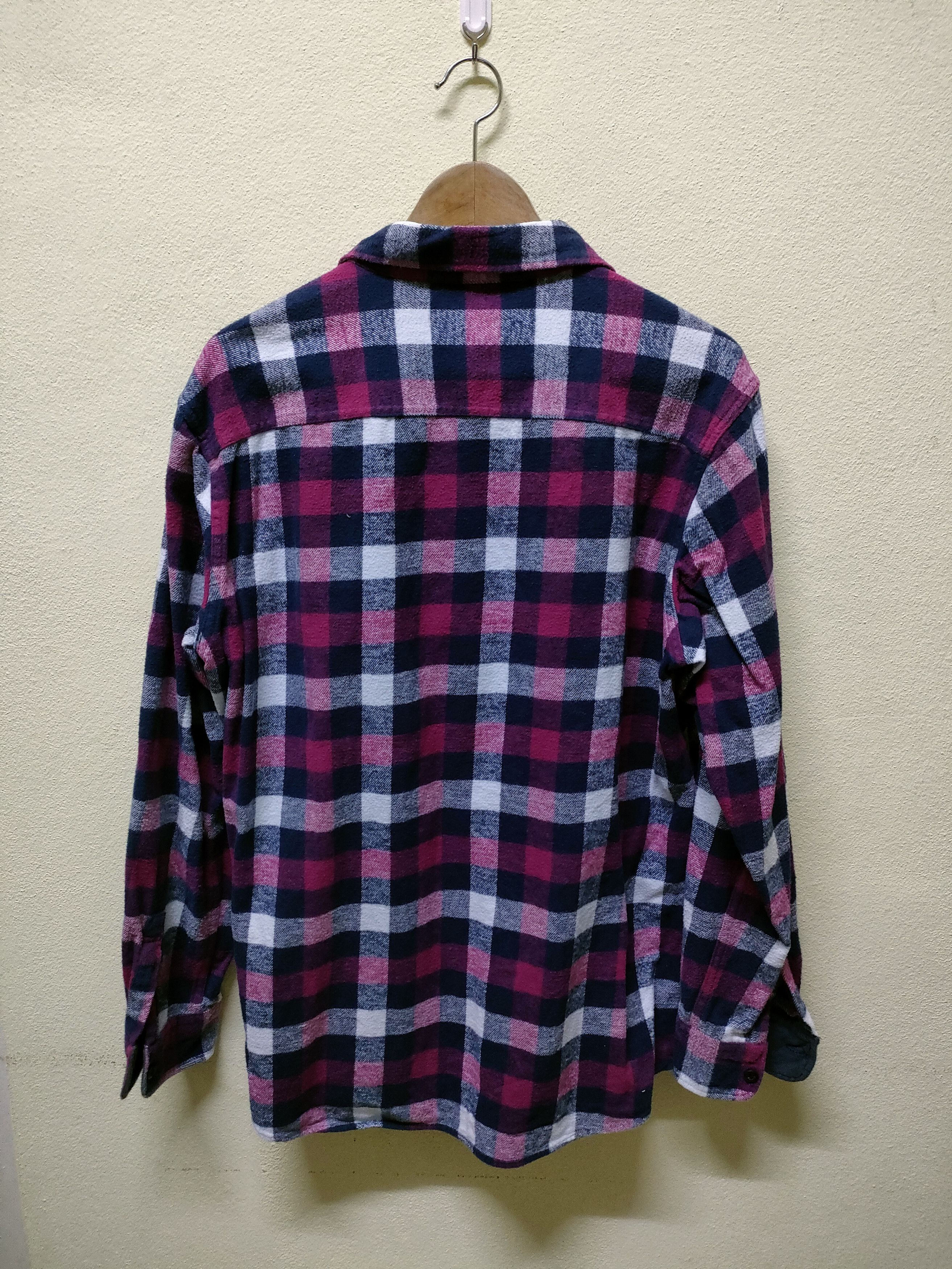 Flannel × Uniqlo × Vintage 💥 Best Offer💥 Uniqlo Flannel Single Pocket Size US L / EU 52-54 / 3 - 3 Thumbnail