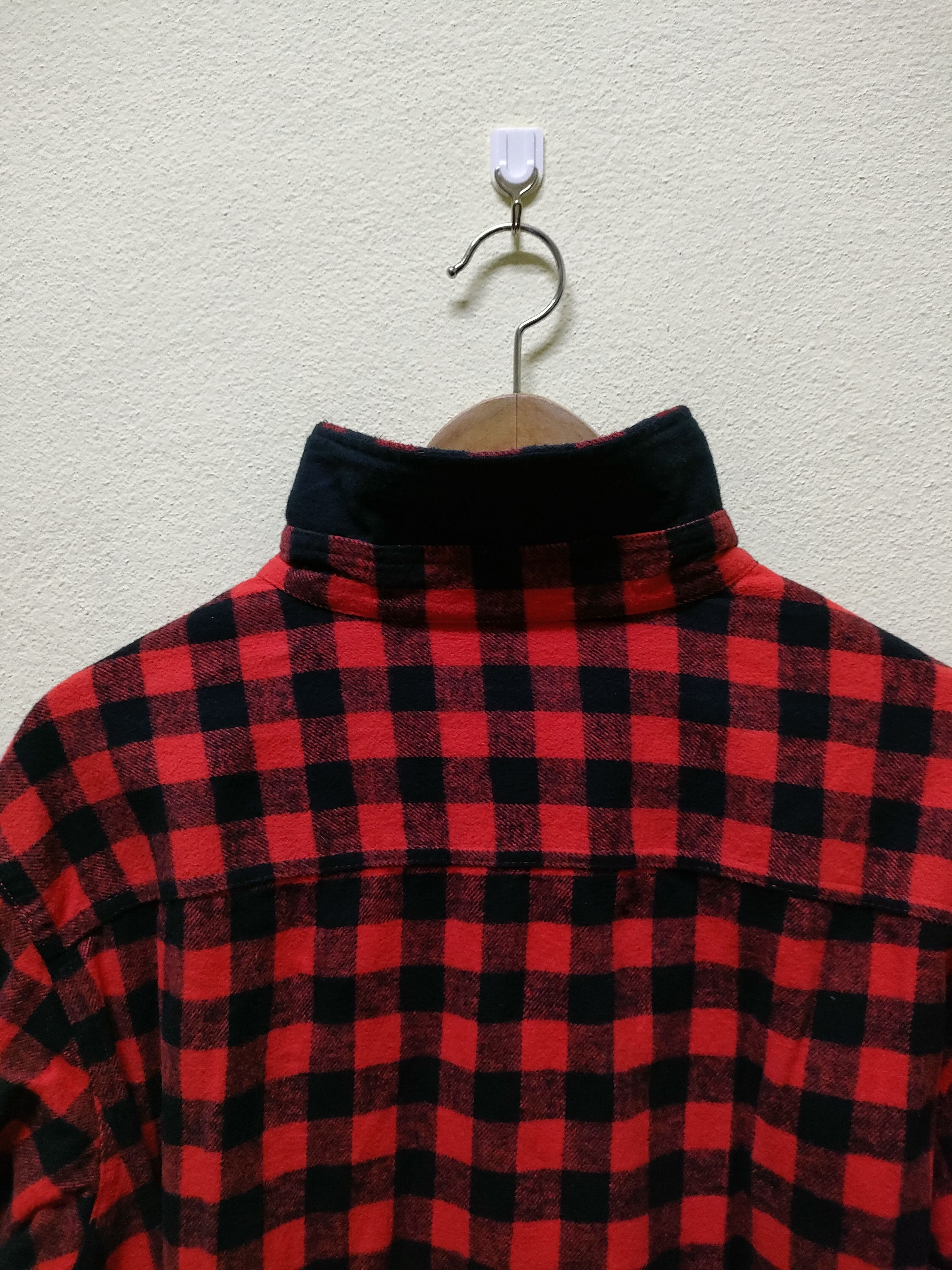 Flannel × Vintage 💥 Best Offer💥 Uniqlo Flannel Red Tartan Size US XL / EU 56 / 4 - 2 Thumbnail